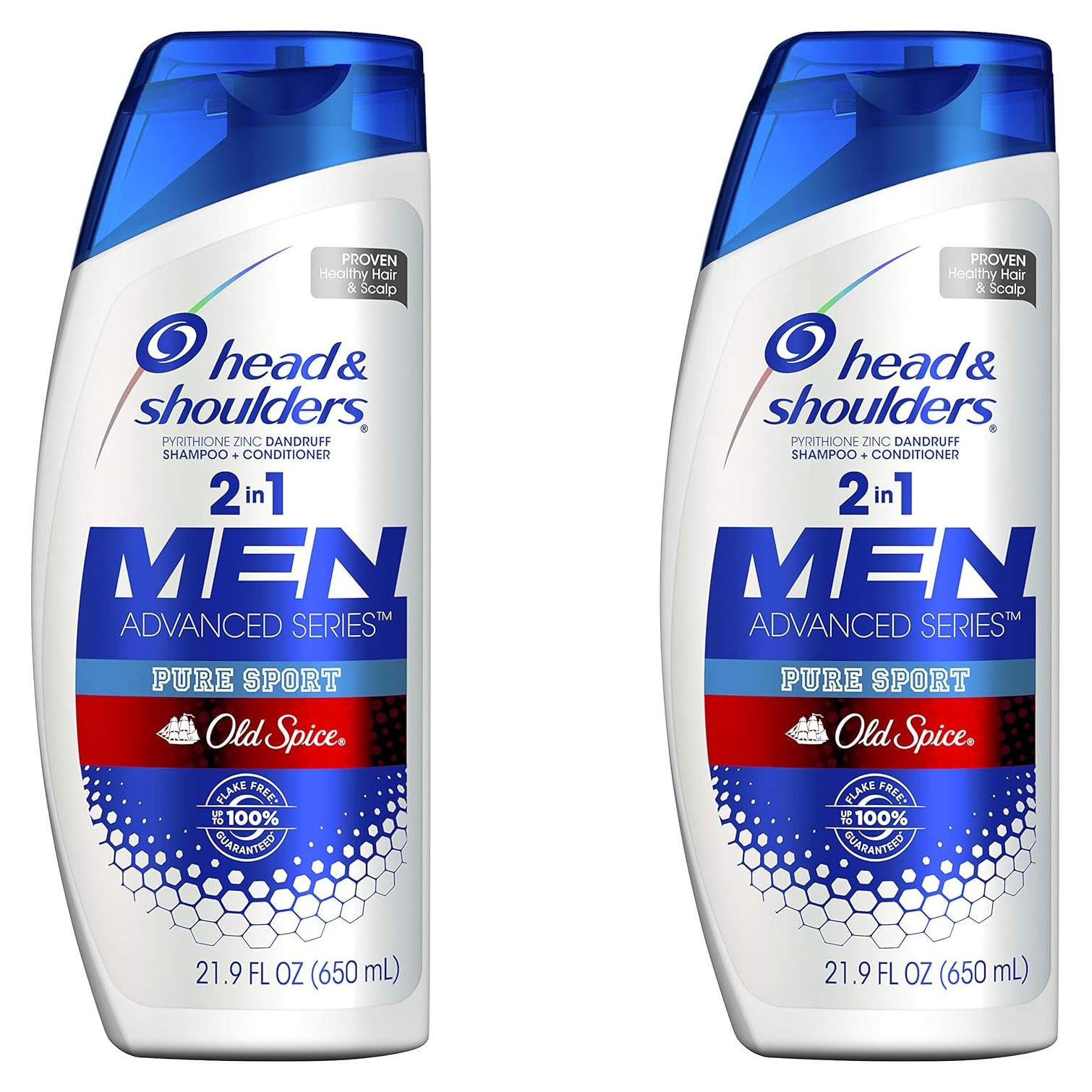 Head & Shoulders Champú y Acondicionador 2 en 1 Anticaspa Old Spice Pure Sport 700 ml