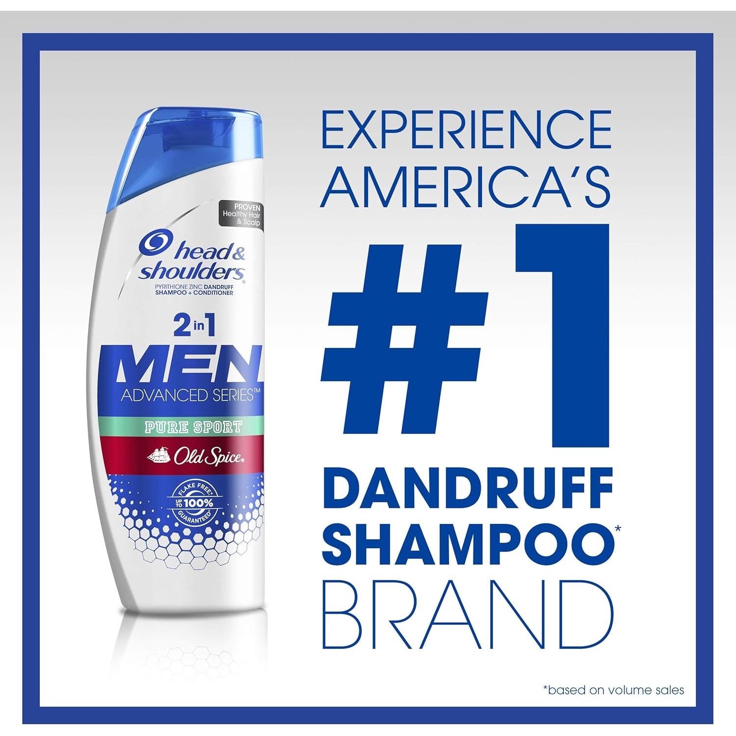 Head & Shoulders Champú y Acondicionador 2 en 1 Anticaspa Old Spice Pure Sport 700 ml