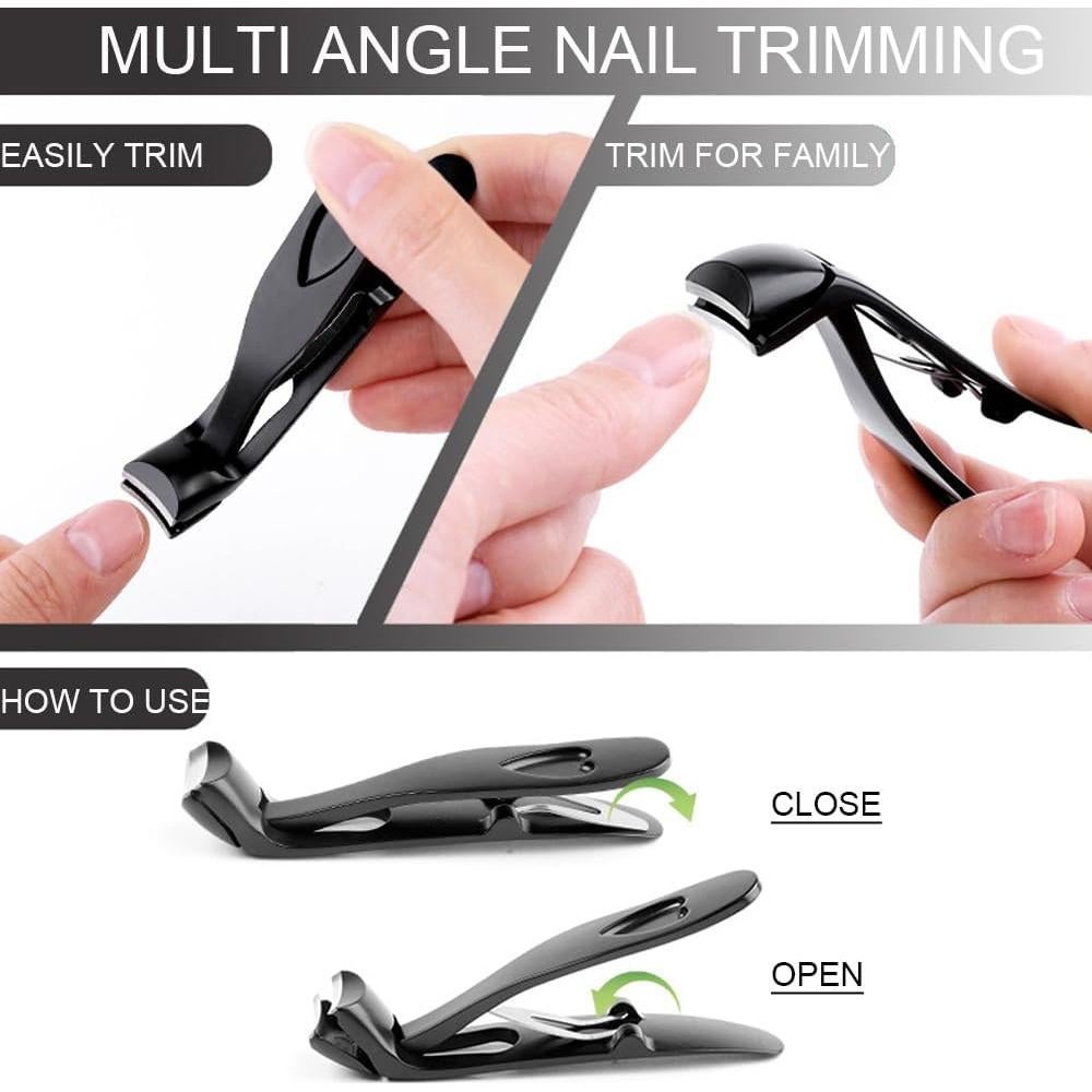 Cortauñas Fotiwesd para Personas Mayores - Mandíbula Ancha