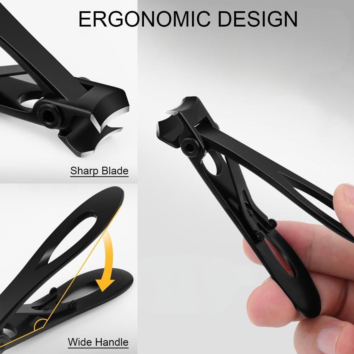 Cortauñas Fotiwesd para Personas Mayores - Mandíbula Ancha