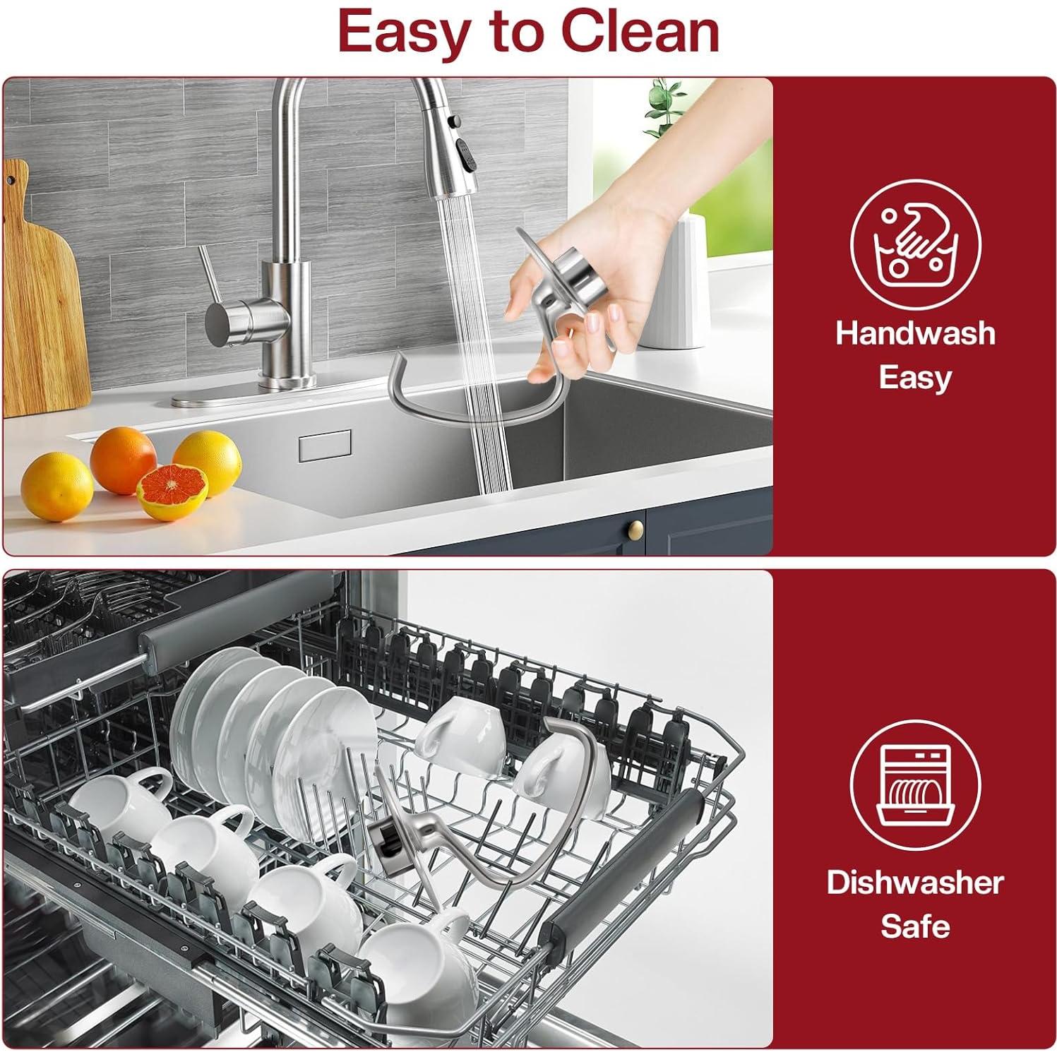 Gancho para Masa Acero Inoxidable Mttobo 4.5-5 Qt KitchenAid