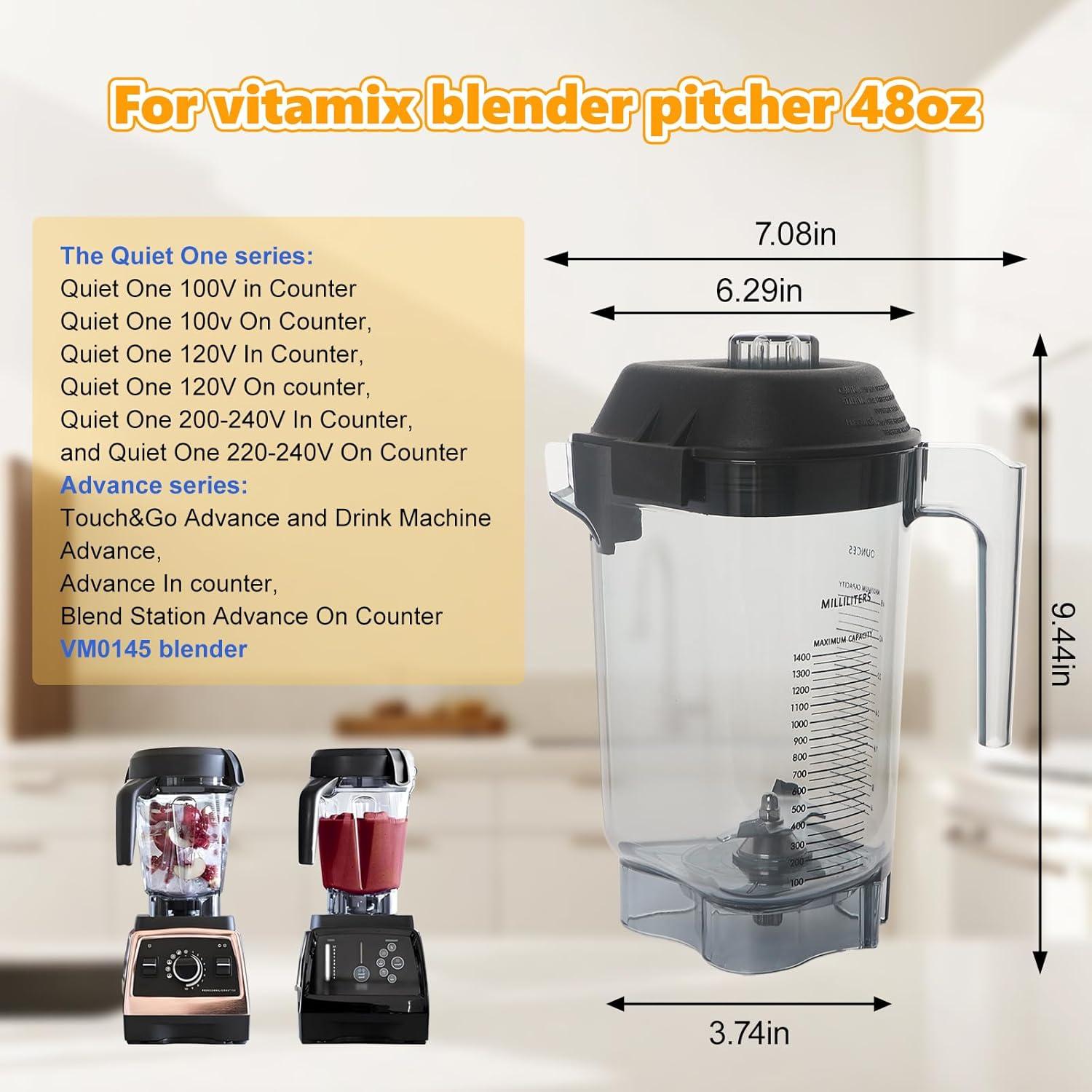 Jarra de Licuadora 48oz LiStarUs para Vitamix Advance