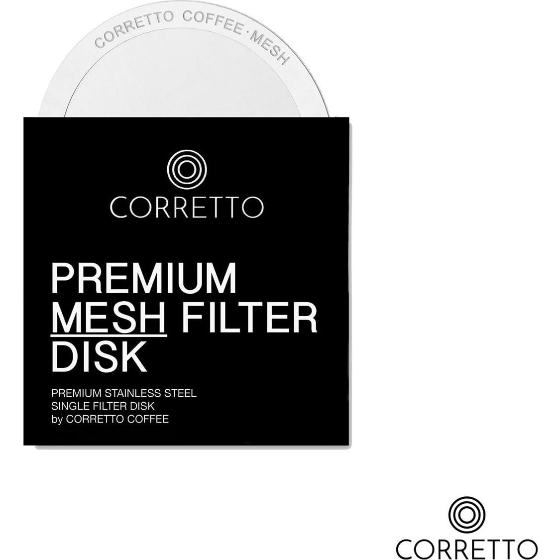 Filtro Reutilizable de Malla Corretto para AeroPress