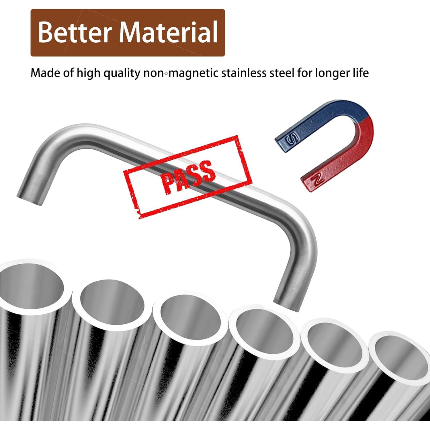 Mango Lateral de Parrilla BBQtopia 27.94 cm Acero Inoxidable