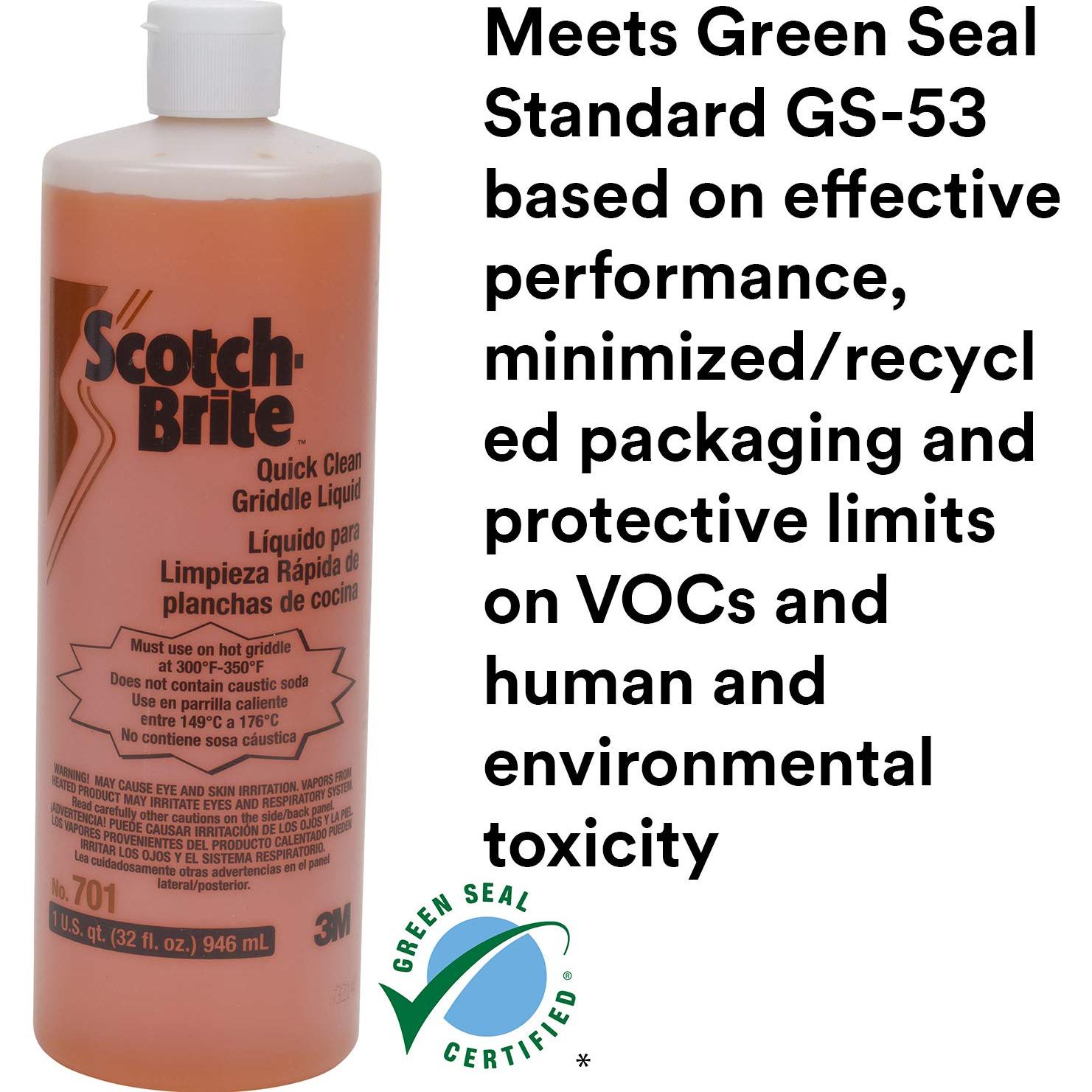 Líquido de Limpieza Rápida 3M Scotch-Brite 32 Oz para Plancha