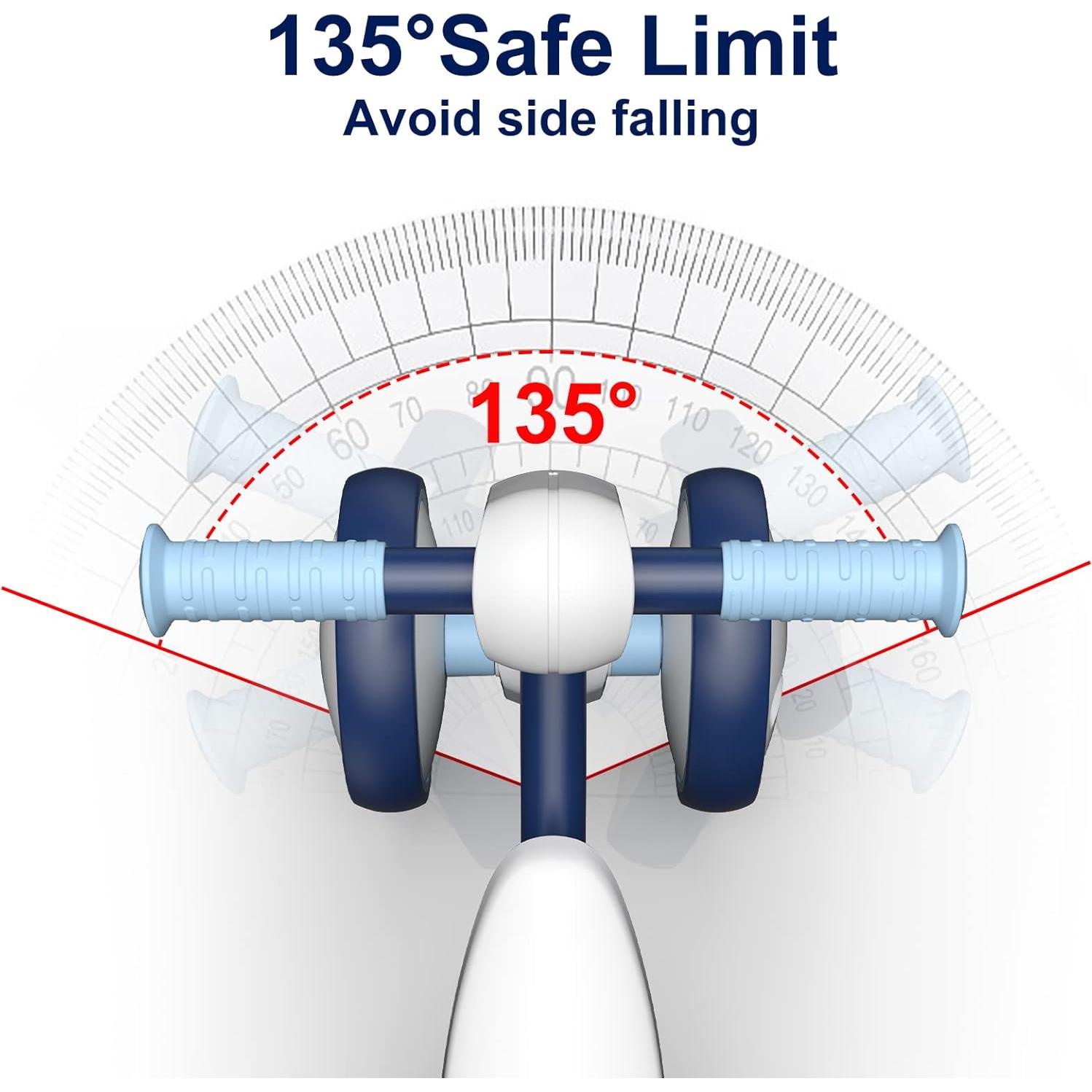 Bicicleta de Equilibrio YGJT para Bebés 12-36 Meses Azul