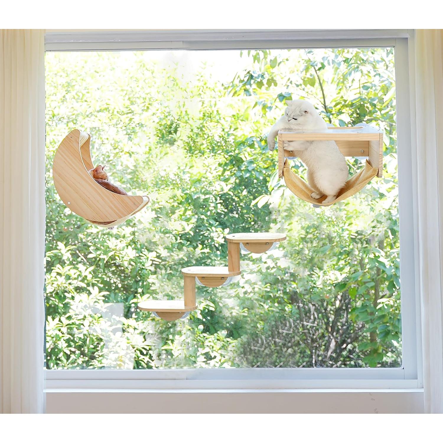 Cama para Gatos HAPYKITYS Luna en Ventana 39x31cm