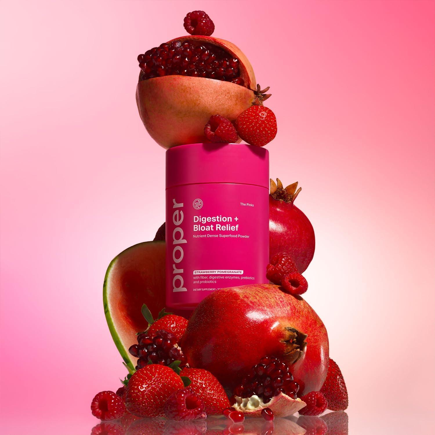 Proper Alivio Digestivo en Polvo - 30 Porciones con Probioticos