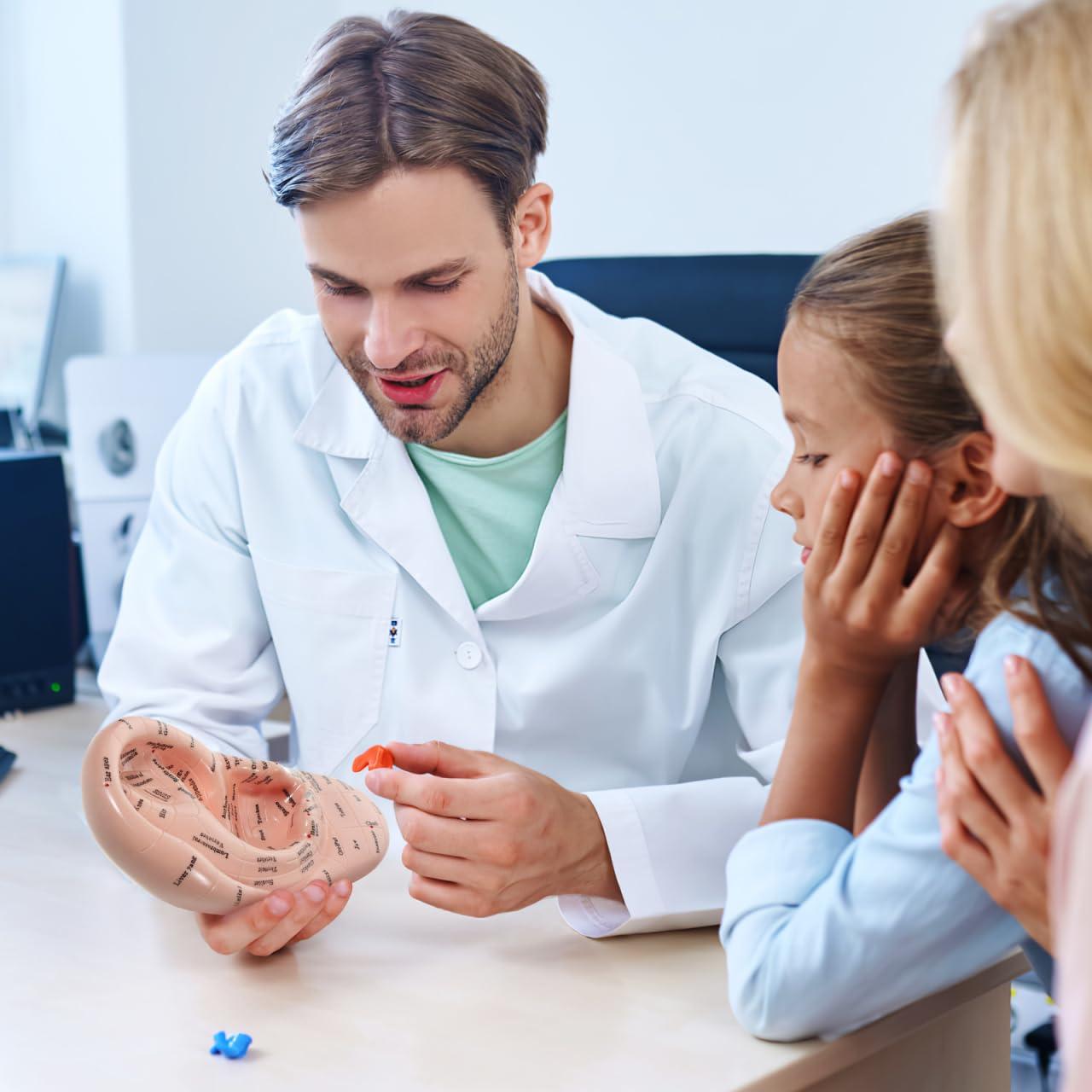 Modelo de Oreja Humana CLISPEED 17x10 cm para Reflexología