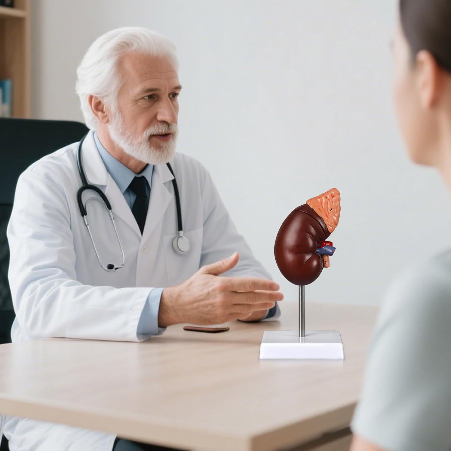 Modelo de Anatomía del Riñón Desmontable Simedutech 1:1 PVC