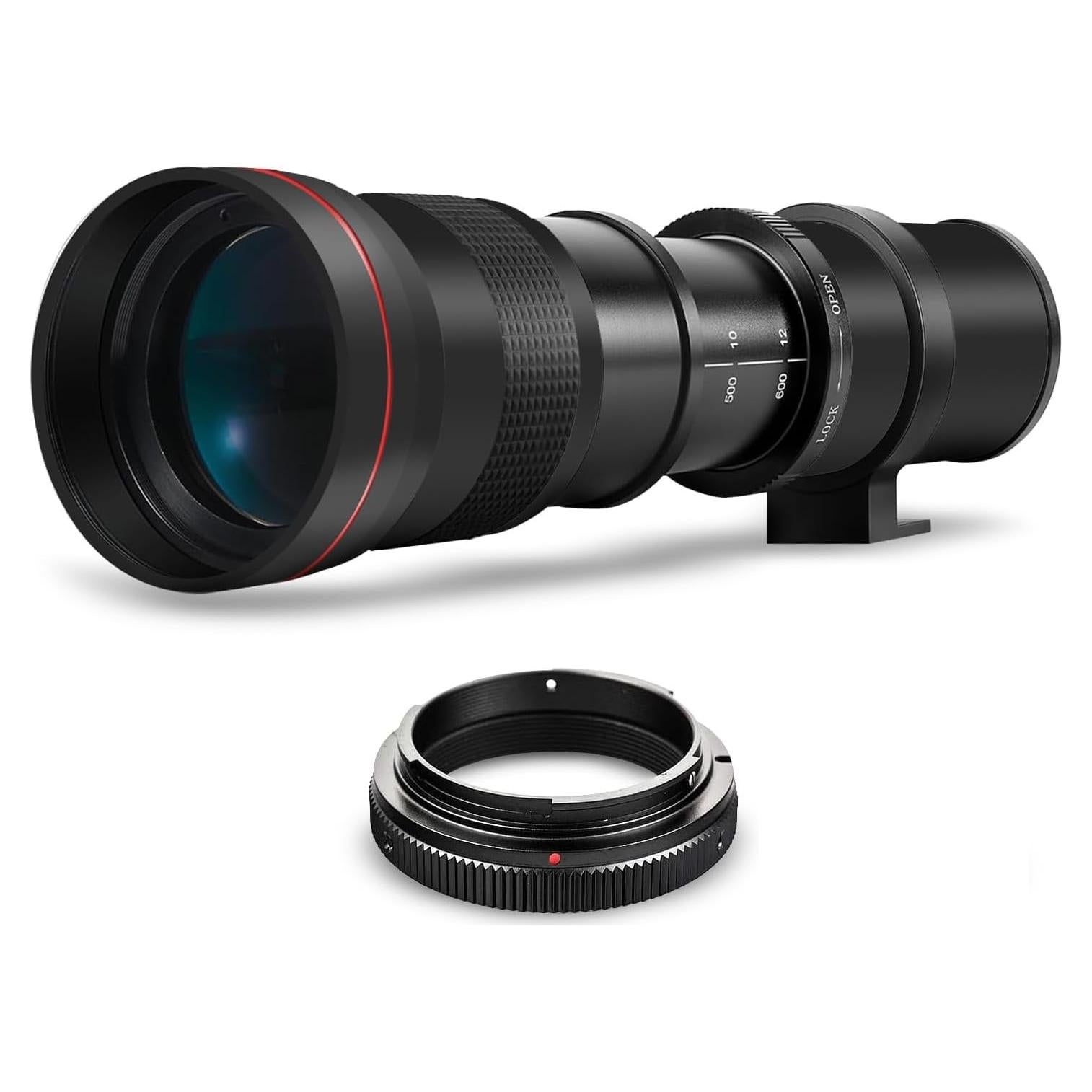 Lente Telefoto 420-800mm f/8 BM Premium para Nikon DSLR