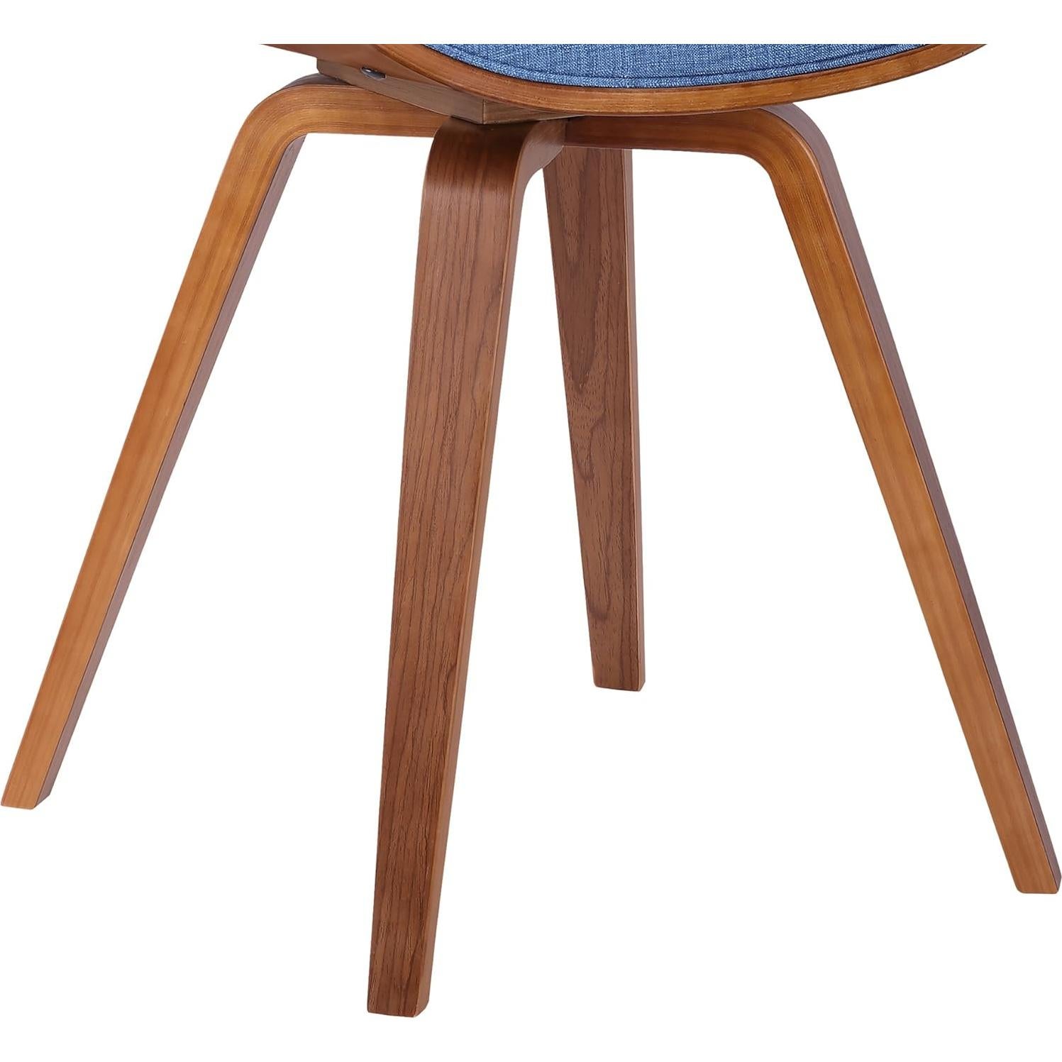 Juego de 2 Sillas Armen Living Summer Azul Nogal