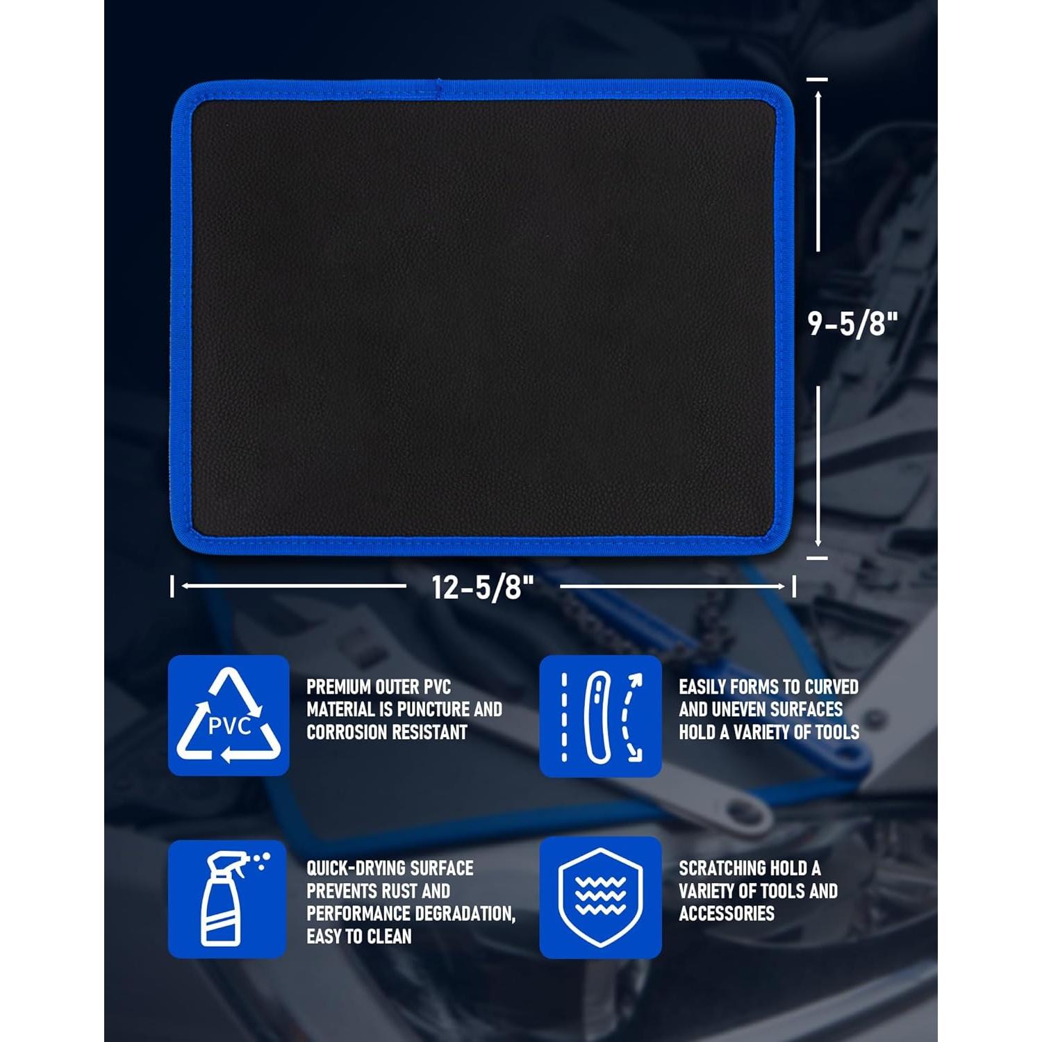 Alfombrilla Magnética para Herramientas HIPULX 32.1x24.4cm 18kg