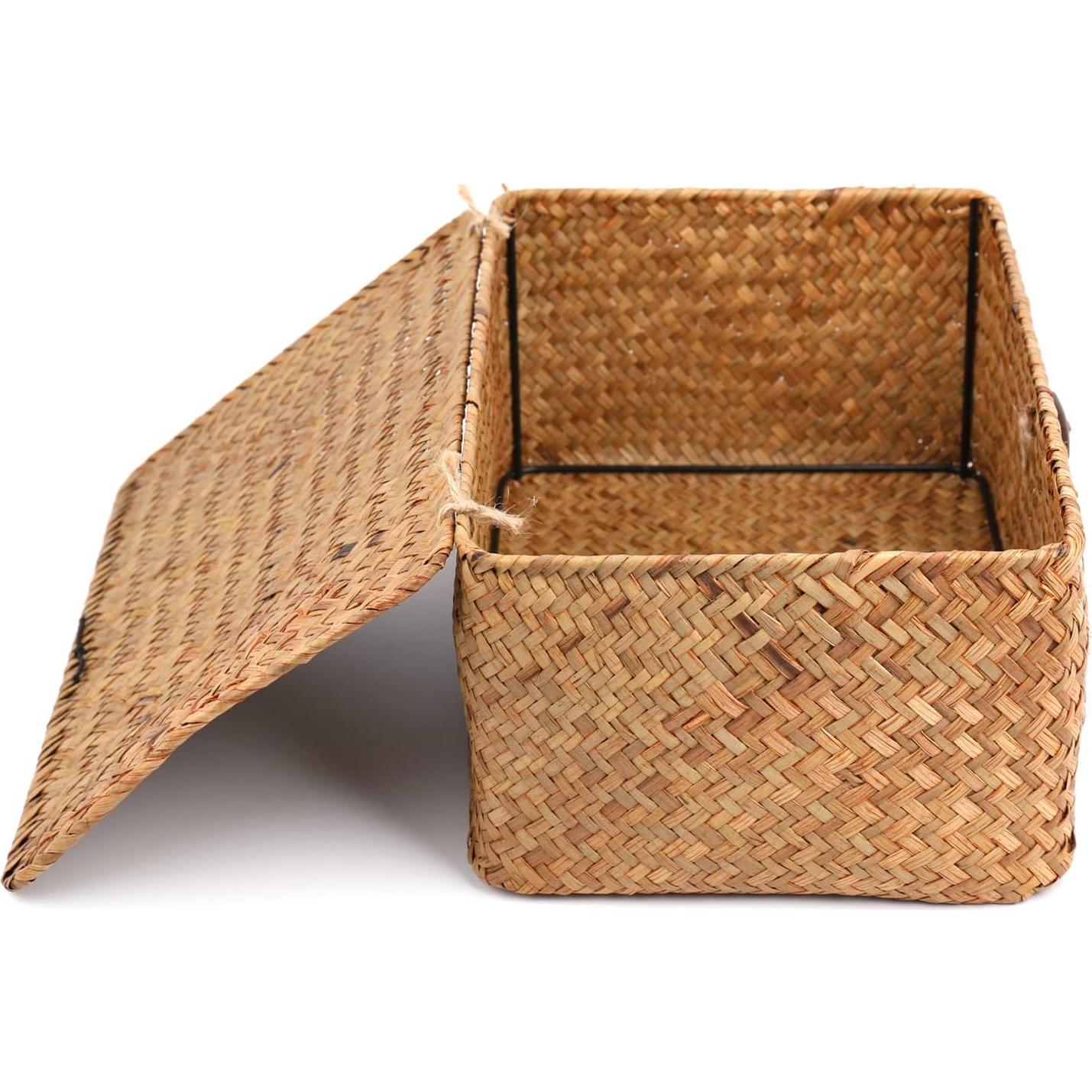 Canasta de Almacenamiento Rectangular Yesland 29.2x19.1x12.7cm