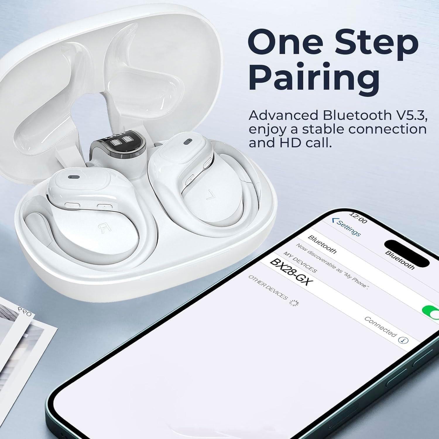 Auriculares Inalámbricos Bluetooth ANON BX28-GX IPX7 90h