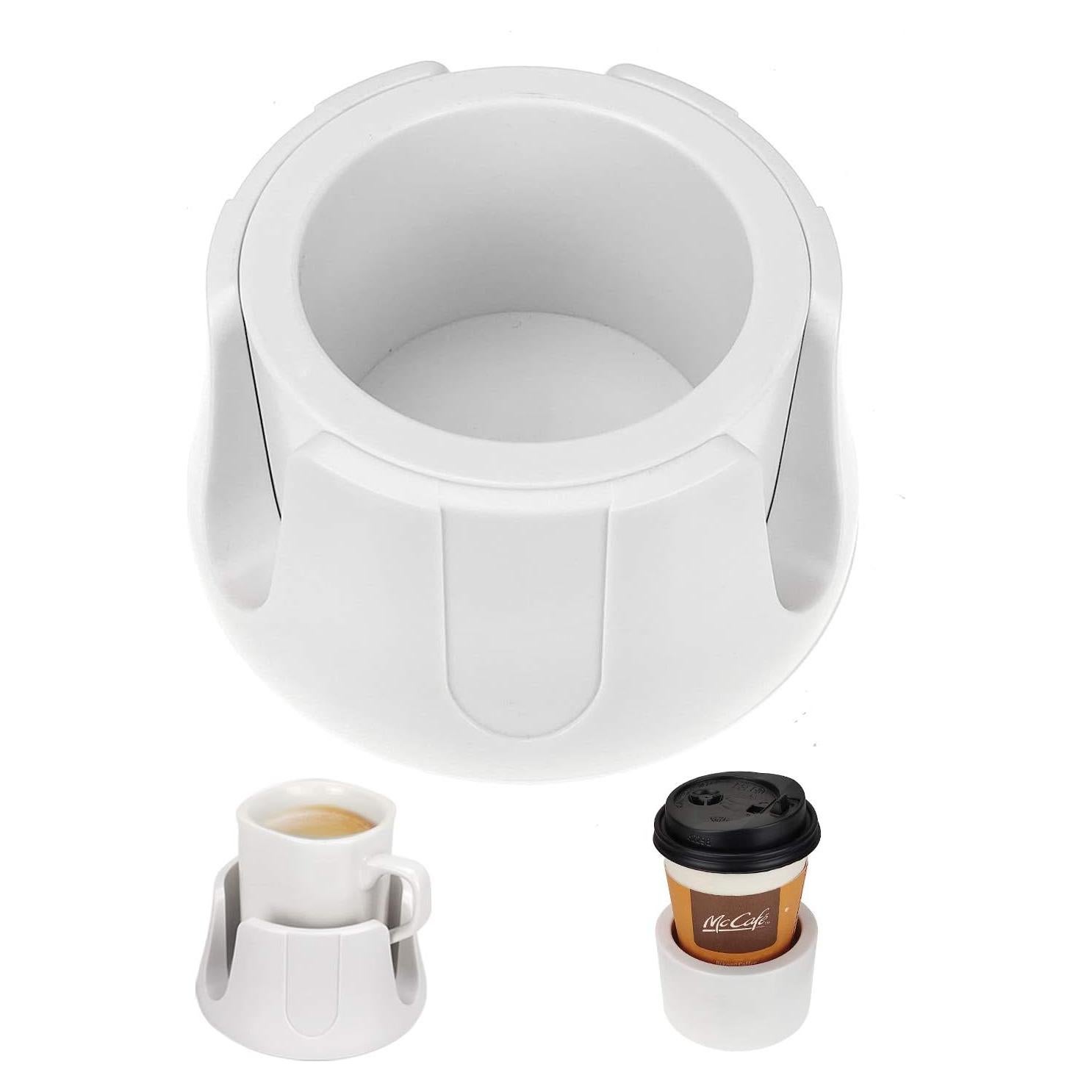 Soporte Antideslizante para Tazas CUBE TECH Blanco 9 cm