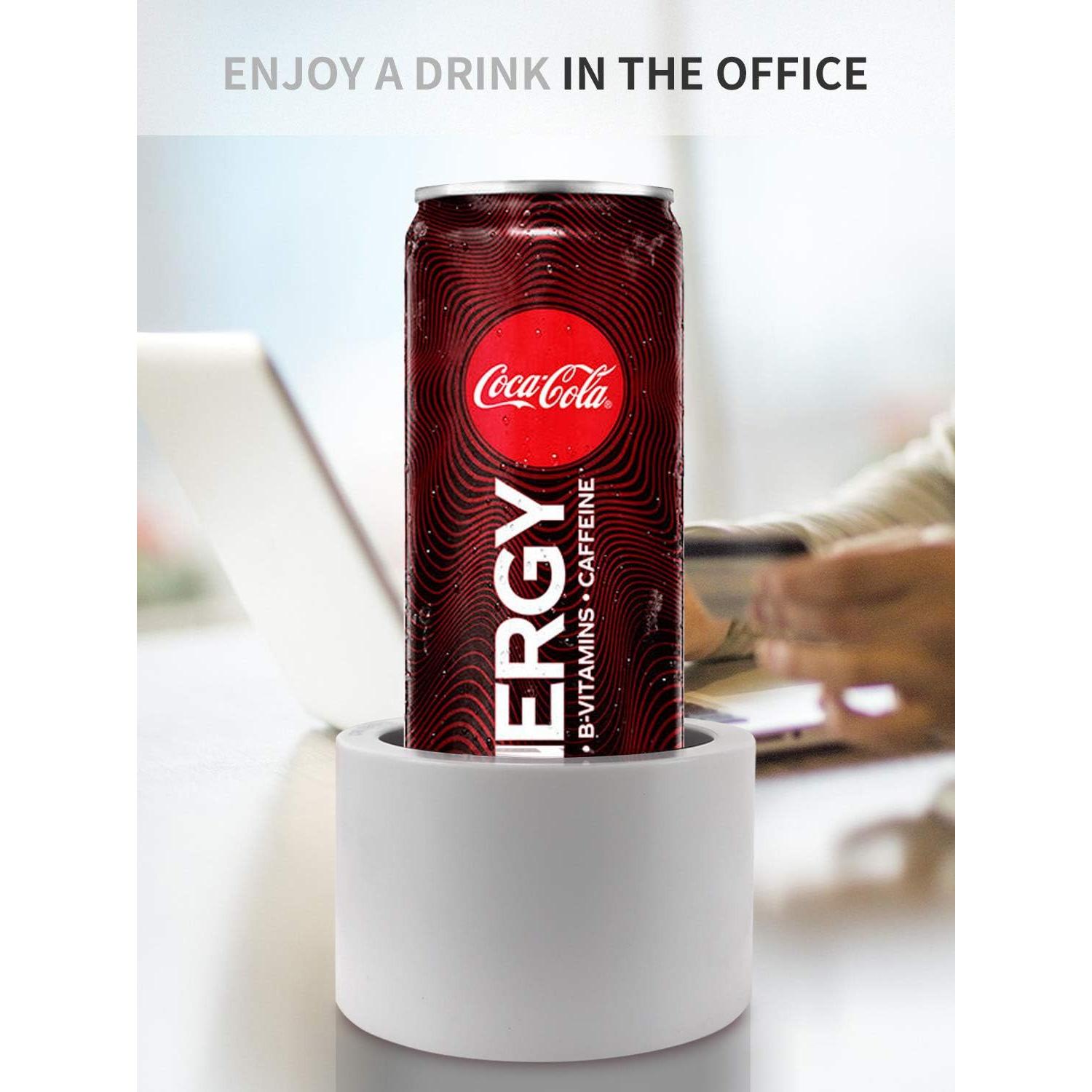 Soporte Antideslizante para Tazas CUBE TECH Blanco 9 cm