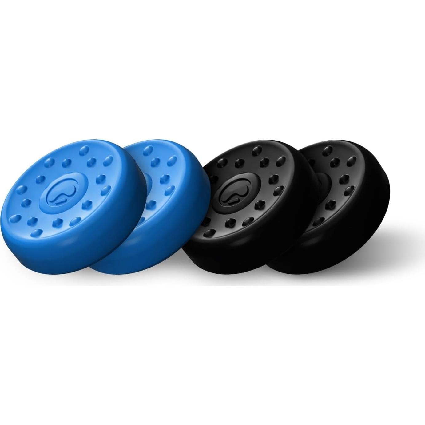 Agarres para Pulgar KontrolFreek PS5/PS4 - 4 Piezas Azul y Negro