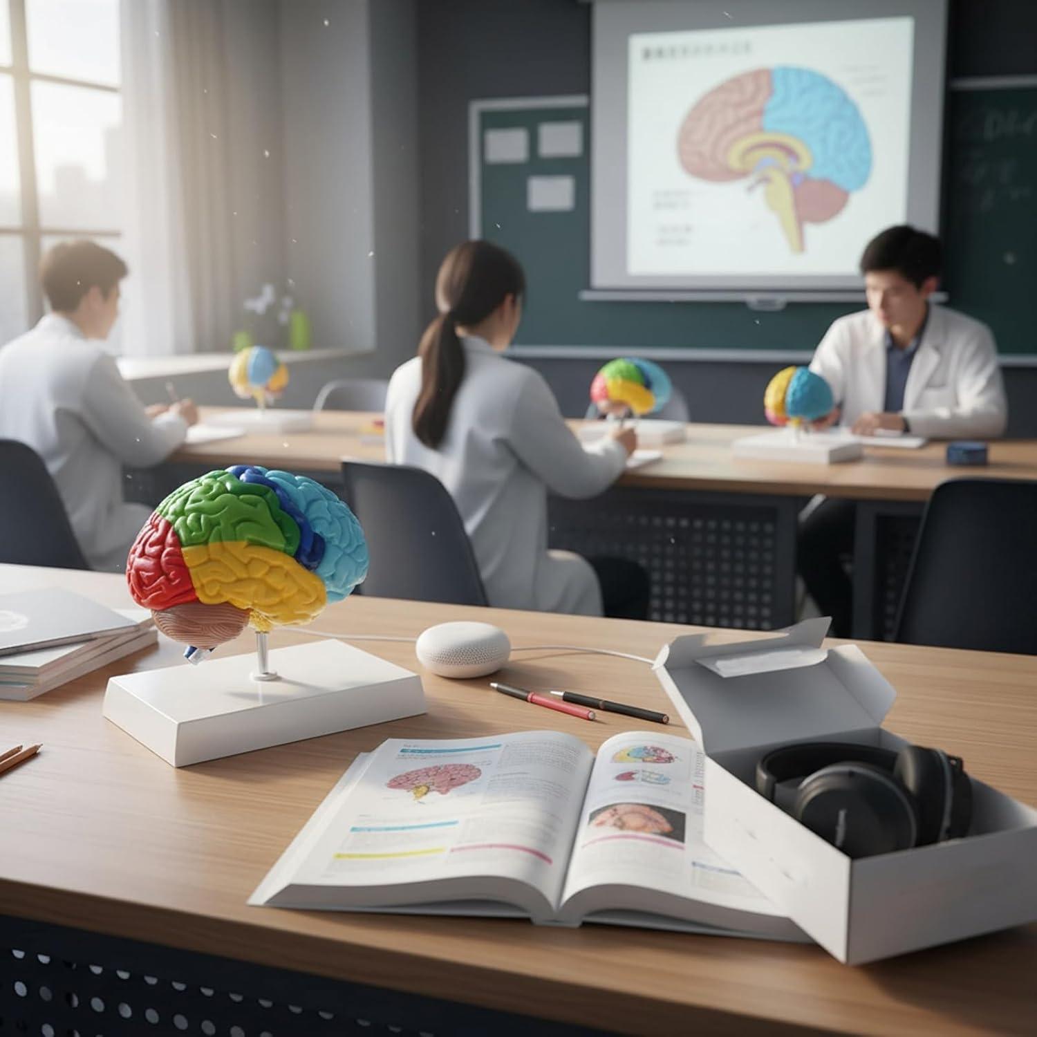 Modelo de Anatomía del Cerebro Humano 1:1 Dranvosk