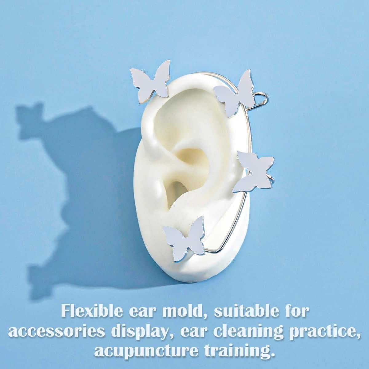 Modelo de Oreja de Silicona YOLUFER 2 Piezas Mediano