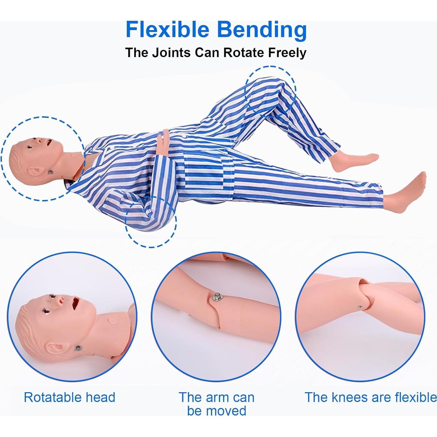 Maniquí Médico de Cuidado del Paciente DSFGFRR 1.60m