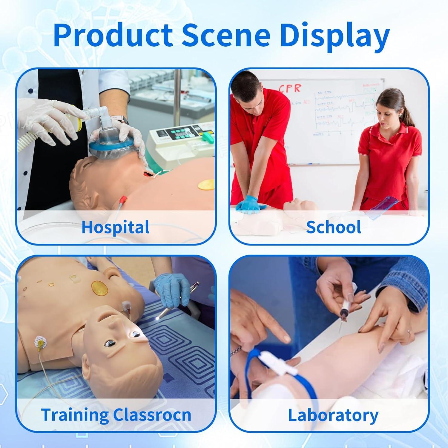 Maniquí Médico de Cuidado del Paciente DSFGFRR 1.60m