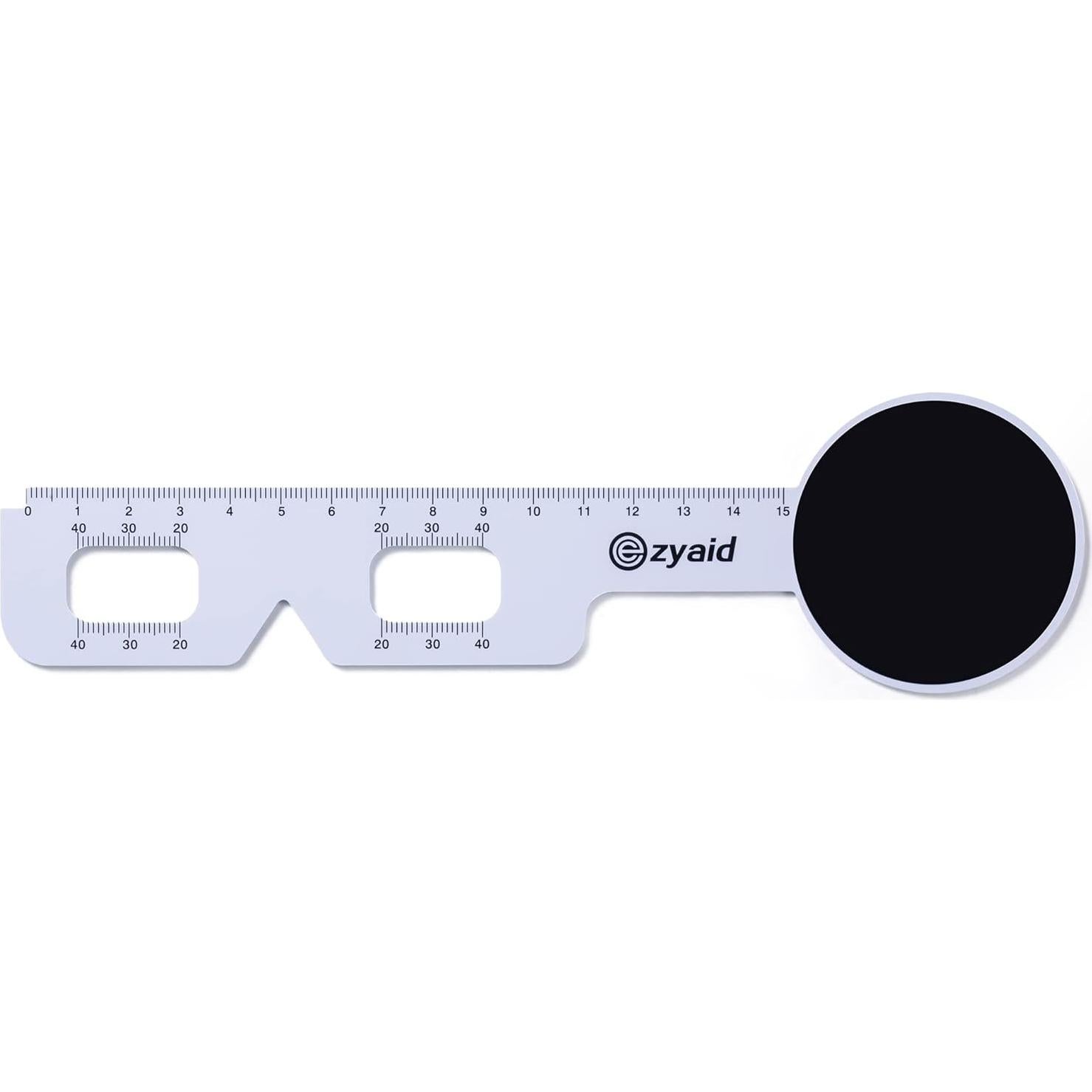 Kit de Examen de Ojos Ezyaid - Carta de Snellen 1.83m, Oclusor y Regla PD