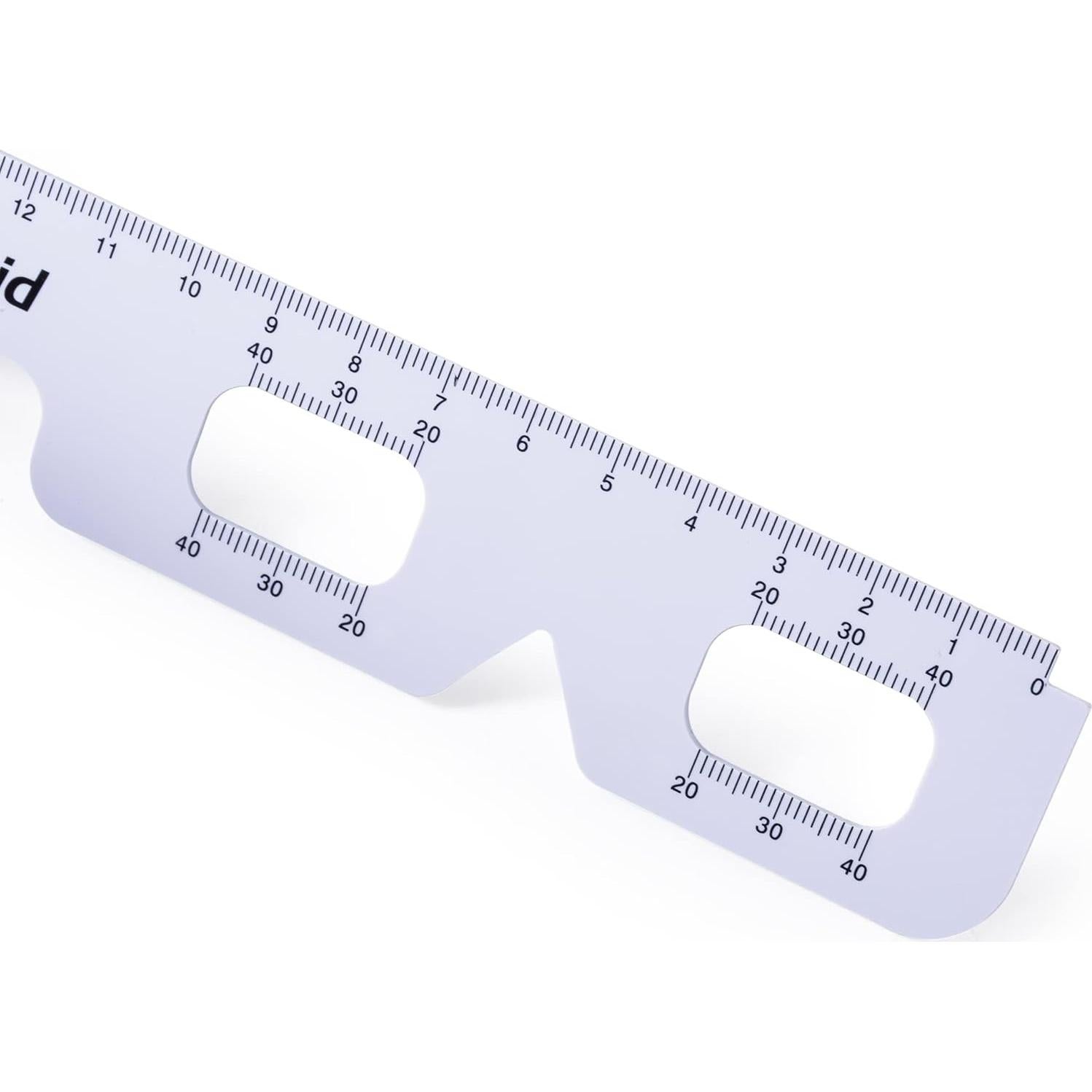 Kit de Examen de Ojos Ezyaid - Carta de Snellen 1.83m, Oclusor y Regla PD