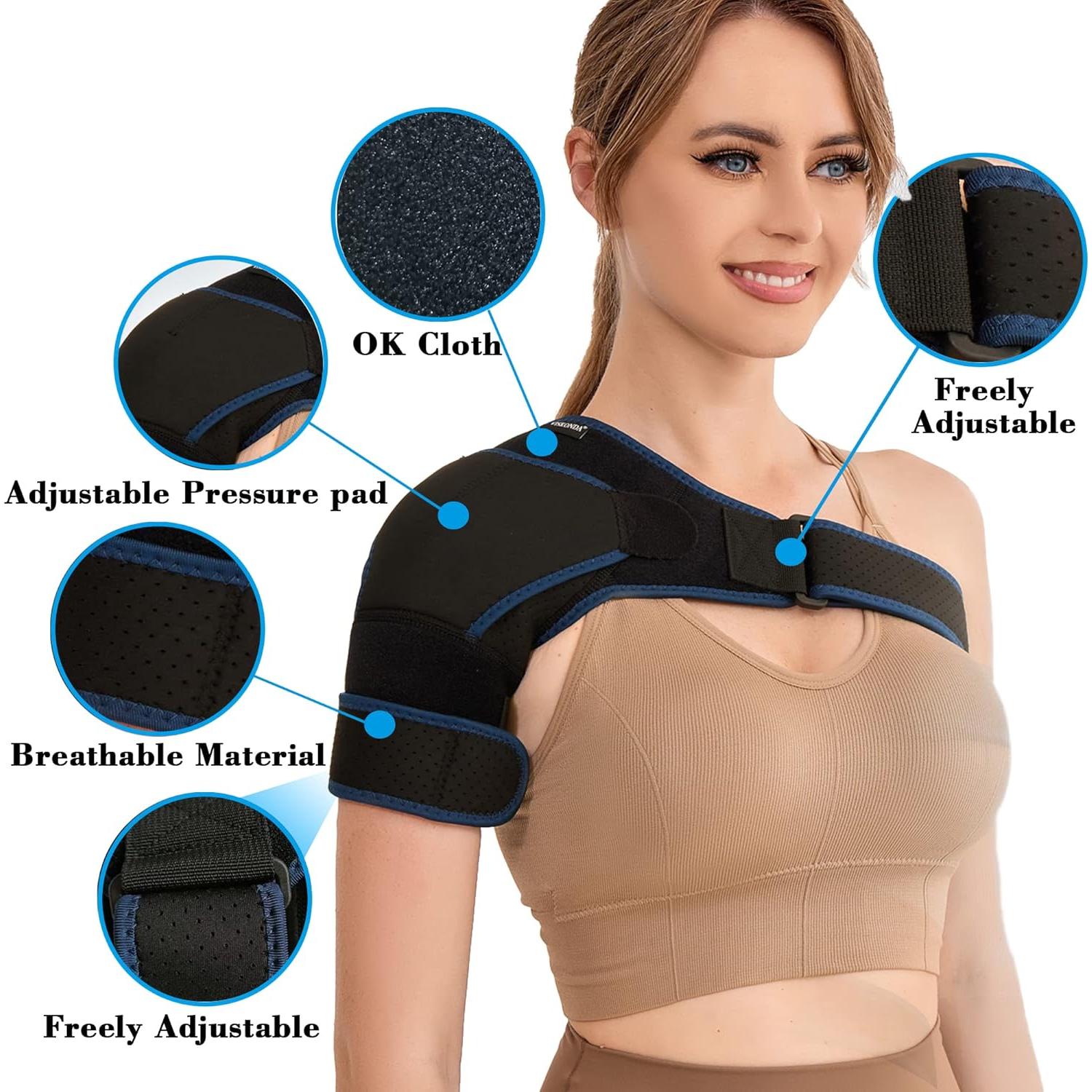 Soporte de Hombro VISKONDA Grande - Compresión y Alivio Dolor