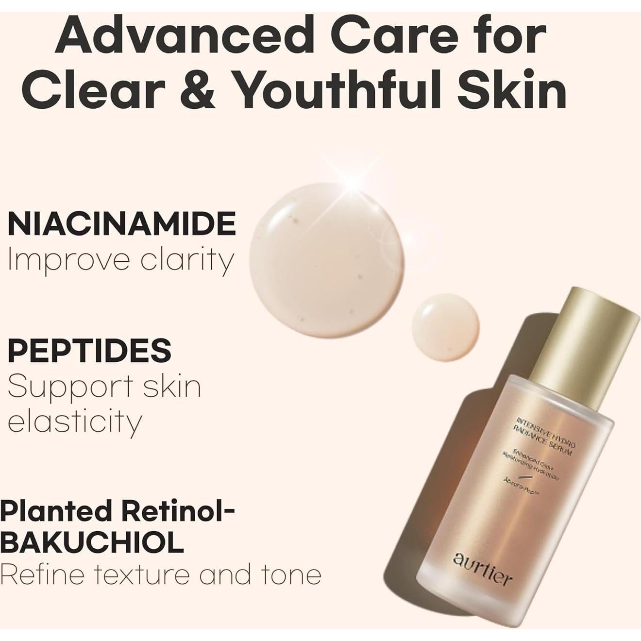 Suero Hidratante Aurtier Hydro Radiance 49.9 ml - Piel Radiante