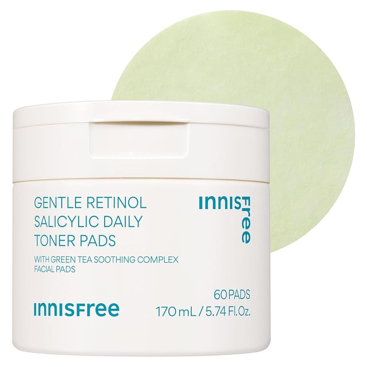Almohadillas de Tóner Retinol Salicílico Innisfree 30 Unidades