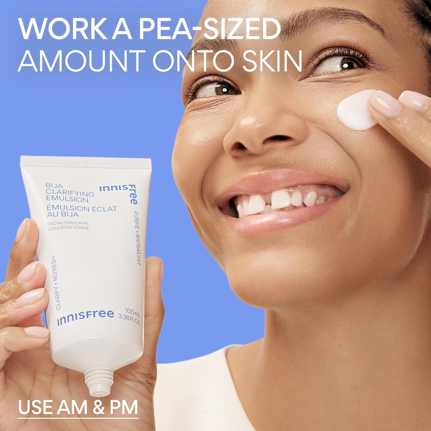 Emulsión Clarificante Innisfree Bija con Ácido Salicílico 132g