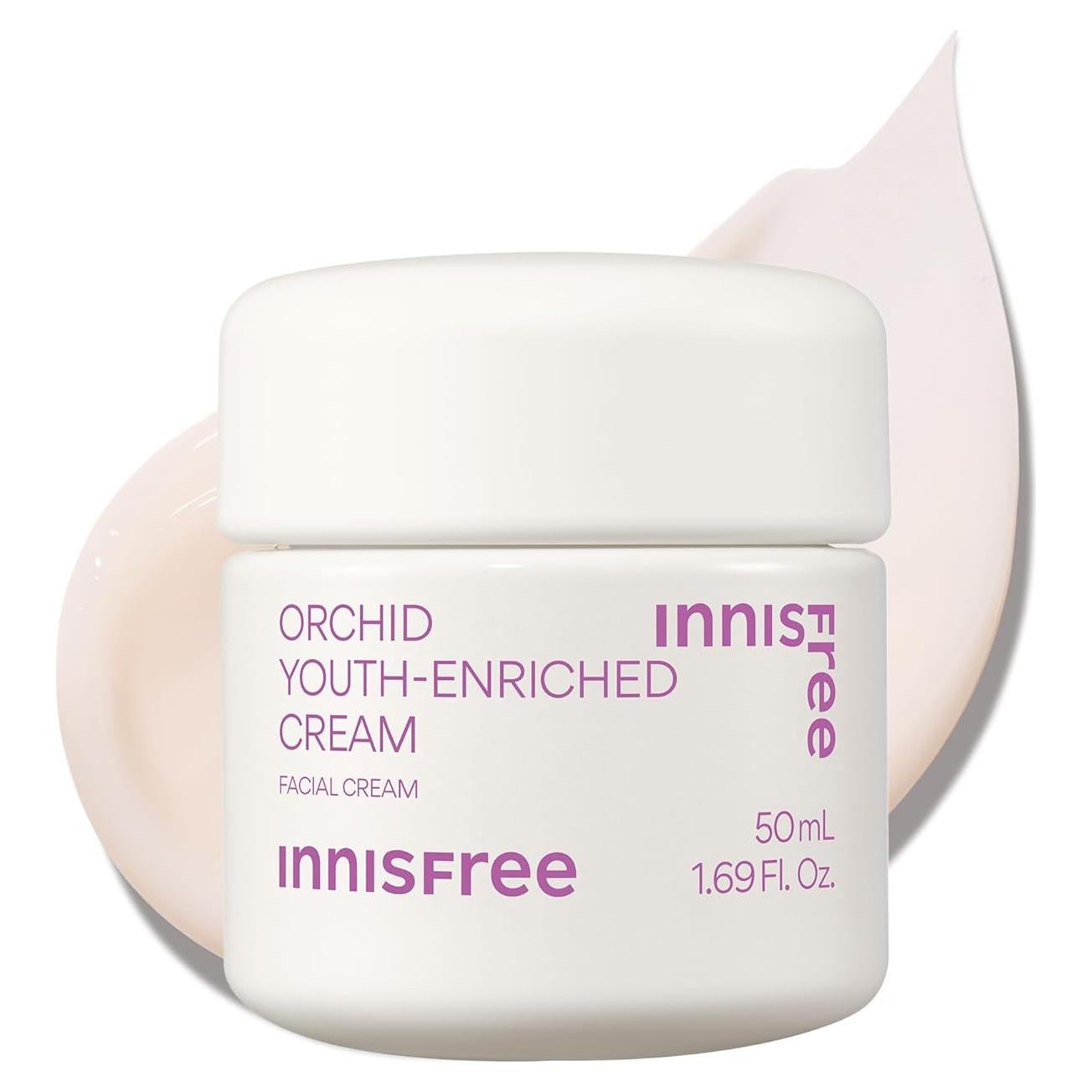 Crema Hidratante Innisfree Orquídea 50ml - Piel Juvenil
