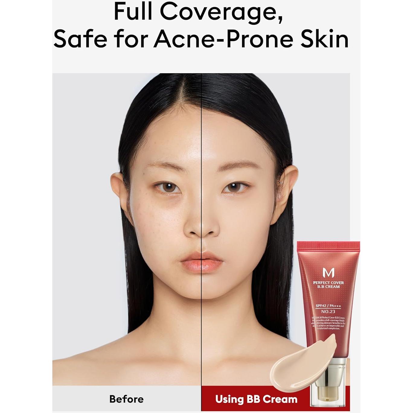 Paquete Dúo Missha M Perfect Cover BB Cream y Magic Cushion