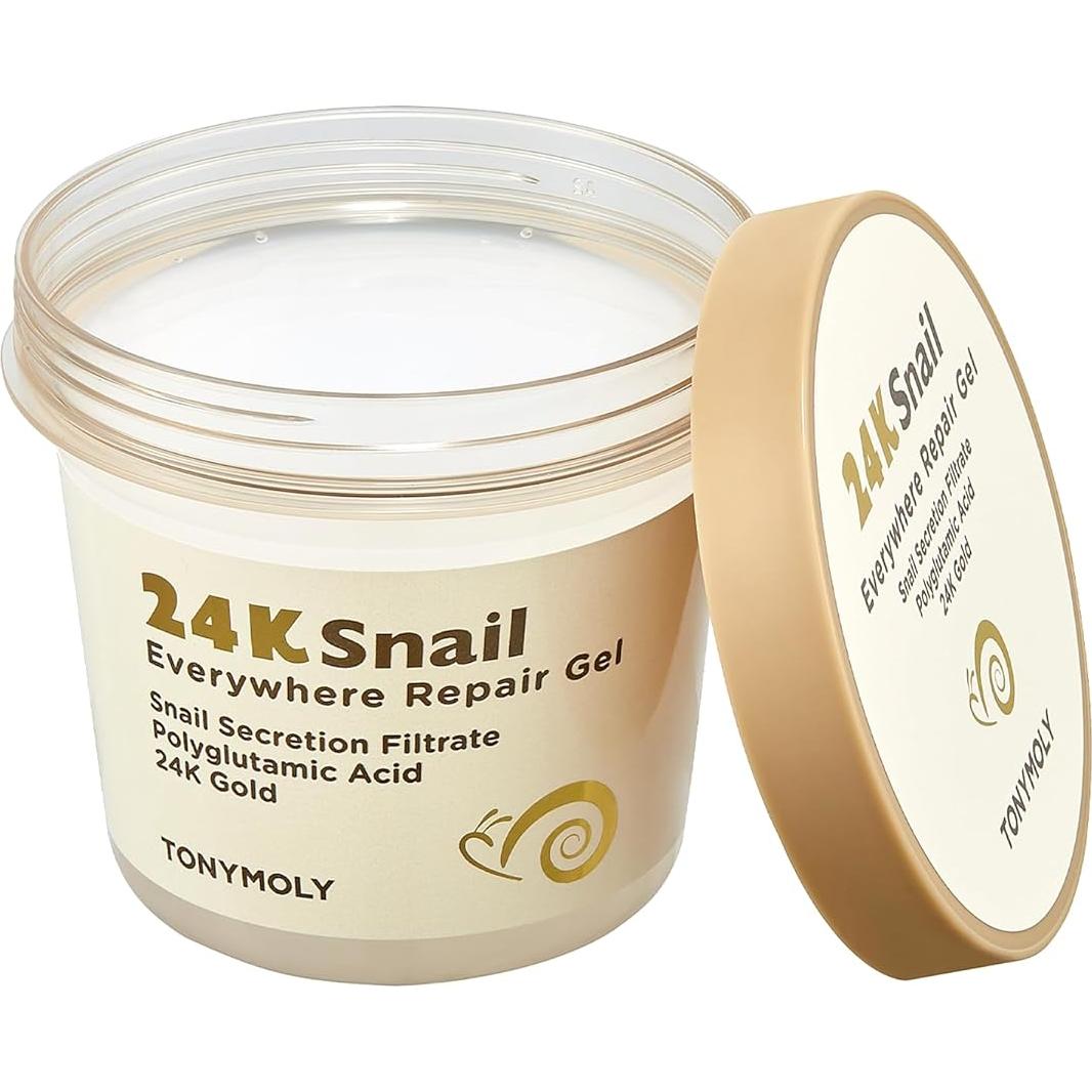 Gel Reparador de Caracol 24K TONYMOLY - Hidratante Facial y Corporal