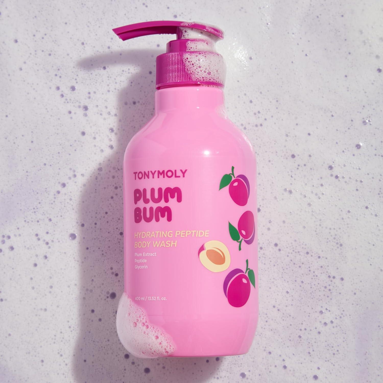 Gel de Ducha Hidratante TONYMOLY Plum Bum Peptide 400 ml