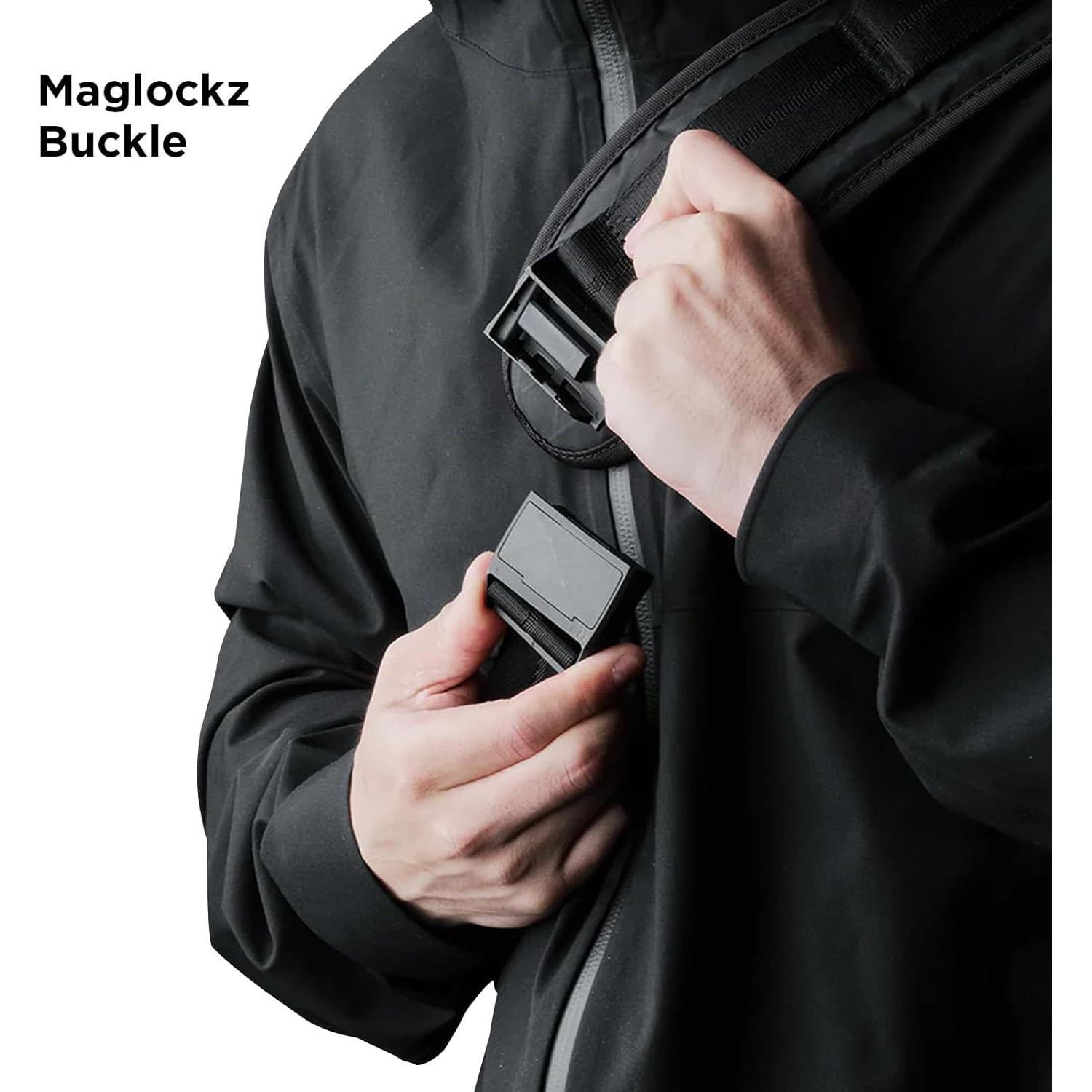 Bolsa de Mensajero Sling ALPAKA Bravo Max 8L Negro con RFID