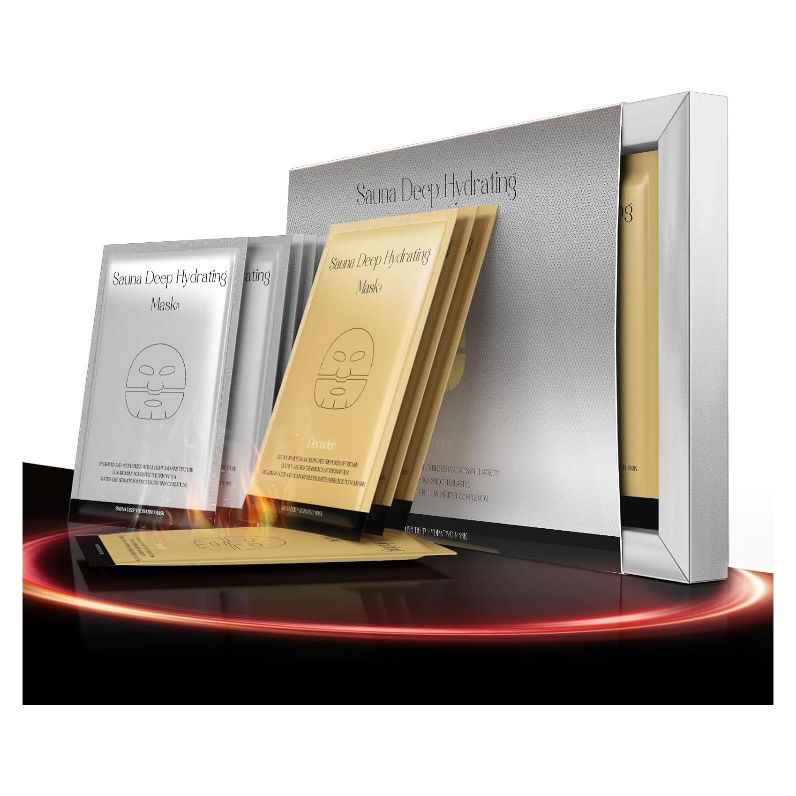 Máscara Facial Hidratante Decoder Sauna - Ácido Hialurónico, Niacinamida, Aloe Vera