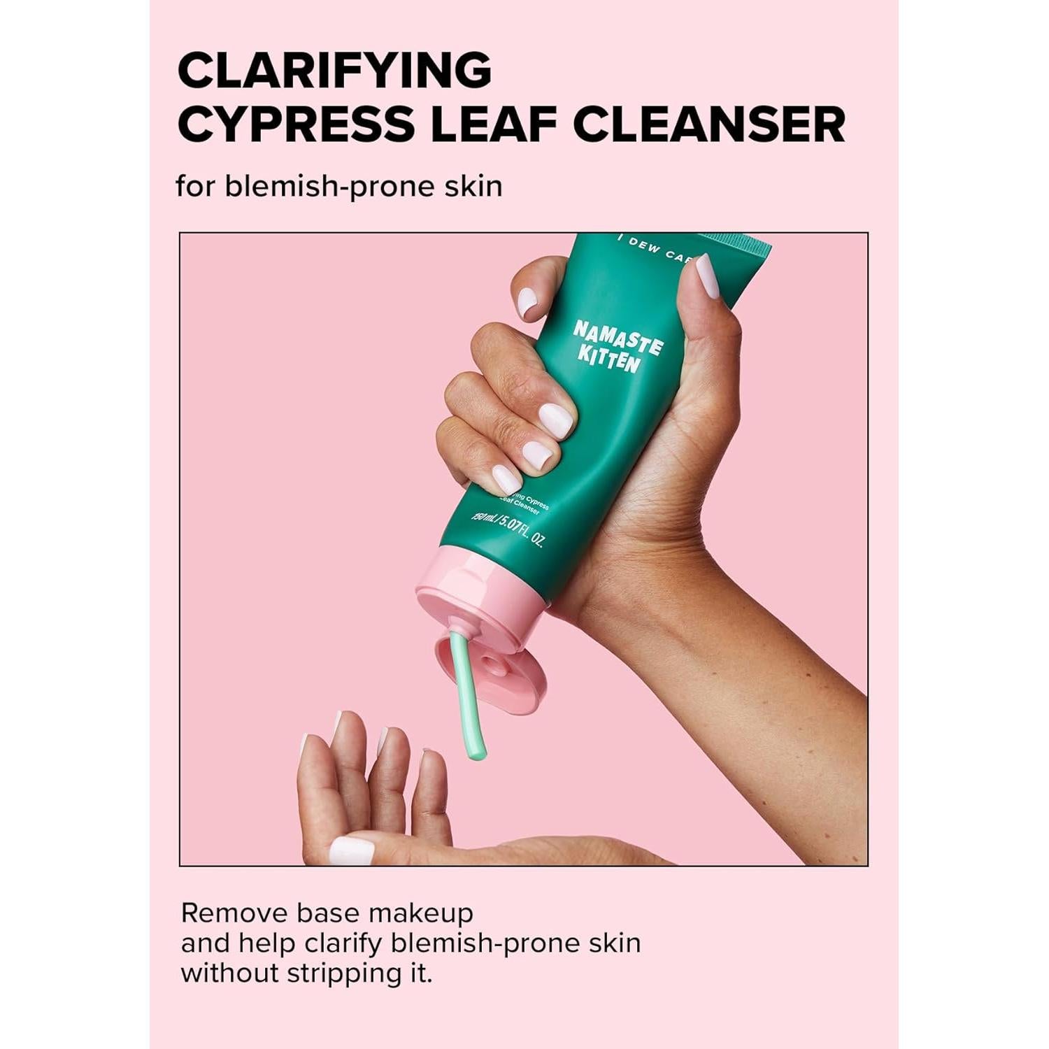 Limpiador Facial Coreano I DEW CARE Namaste Kitten 150 ml