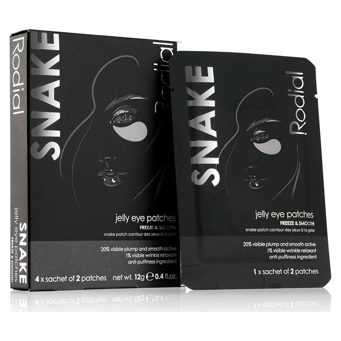 Rodial Snake Jelly Parches Oculares Anti-Ojeras - 4 Sachets