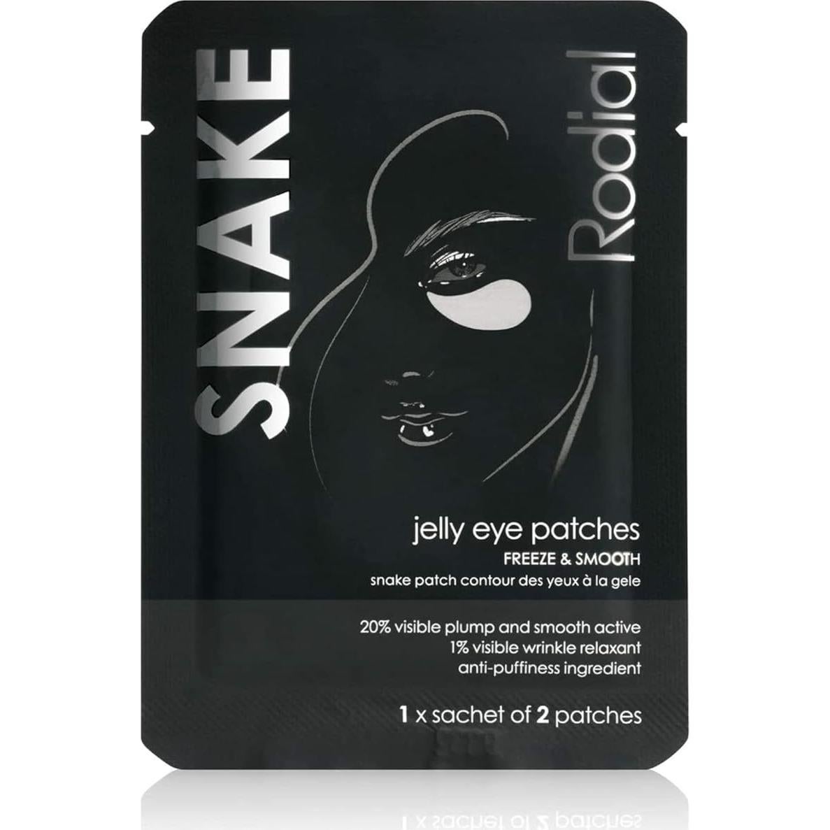 Rodial Snake Jelly Parches Oculares Anti-Ojeras - 4 Sachets