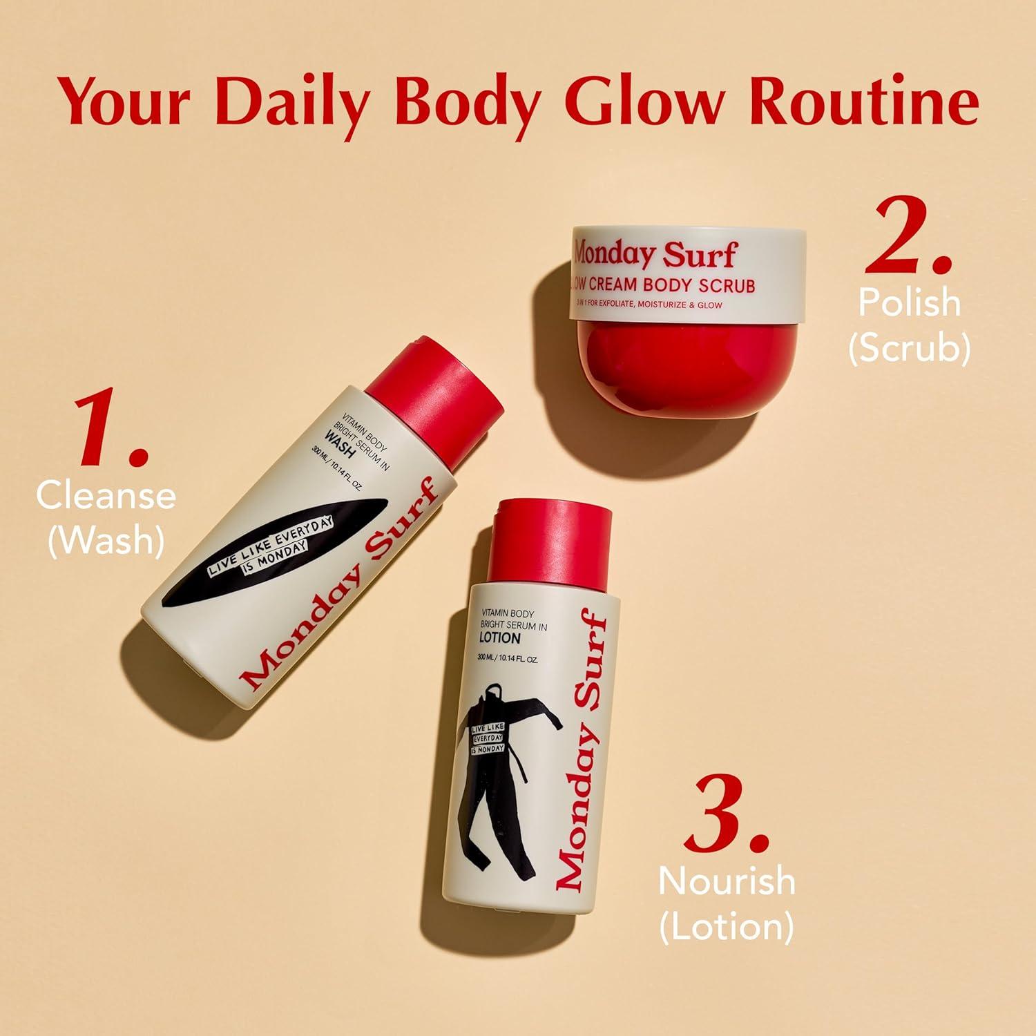 Set de Cuidado Corporal Loci - Exfoliante y Loción Vitamina C 2 Piezas