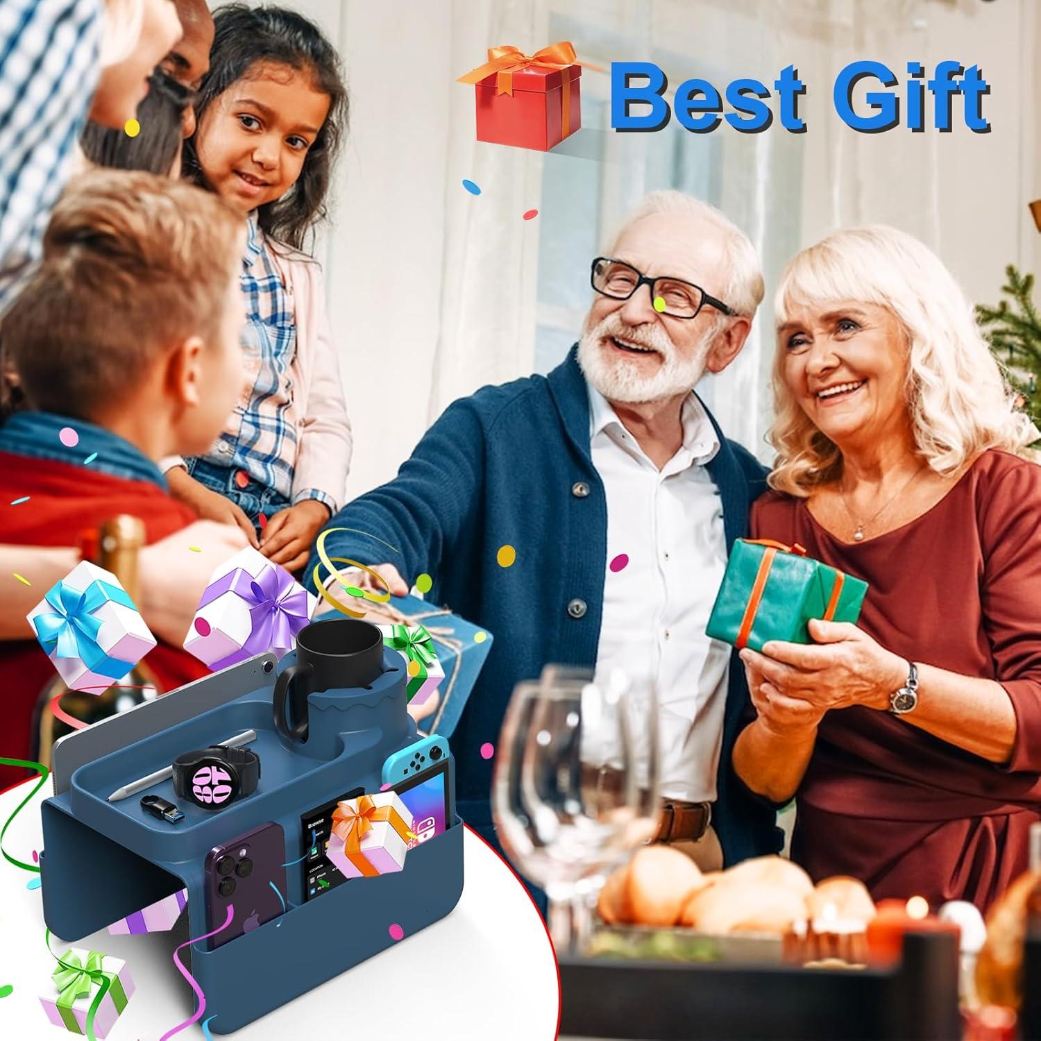 Soporte para Taza Cbcuyle SFB-BL-C Silicona Azul con Bolsillos