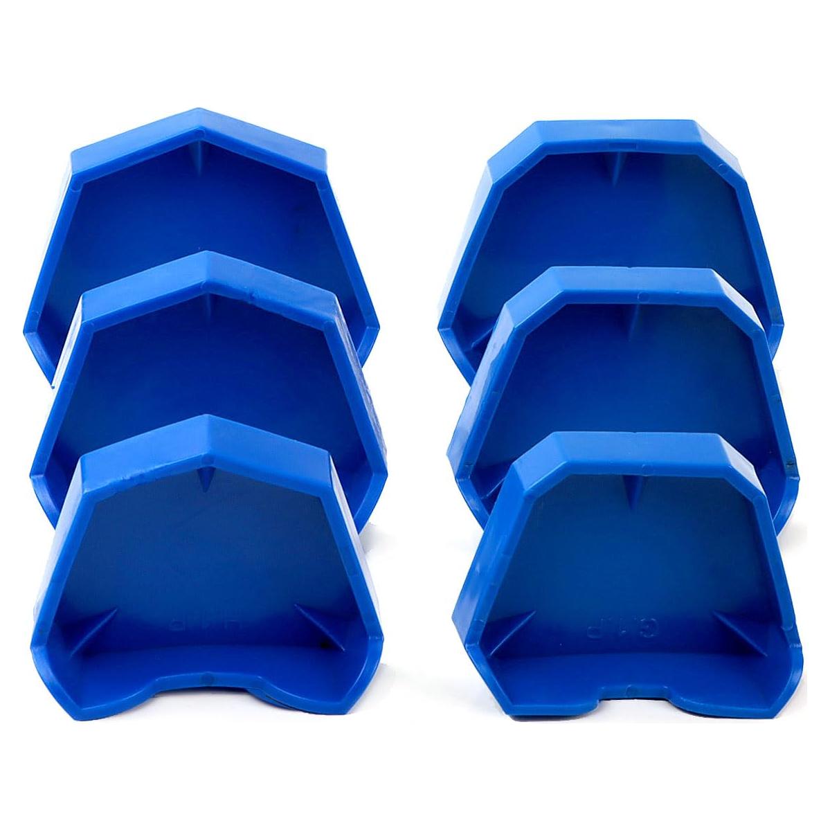 Kit de Bandejas de Impresión Dental LA MIERE 6 Pcs - Pequeño, Mediano, Grande