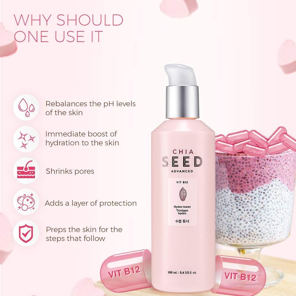 Tónico Hidratante Chia Seed The Face Shop 160 ml Piel Seca