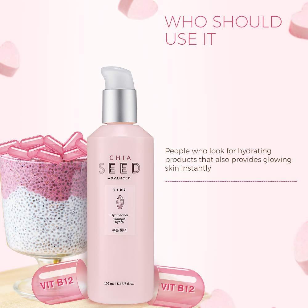 Tónico Hidratante Chia Seed The Face Shop 160 ml Piel Seca