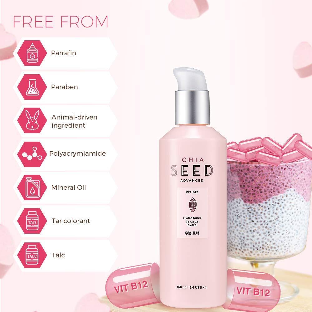 Tónico Hidratante Chia Seed The Face Shop 160 ml Piel Seca