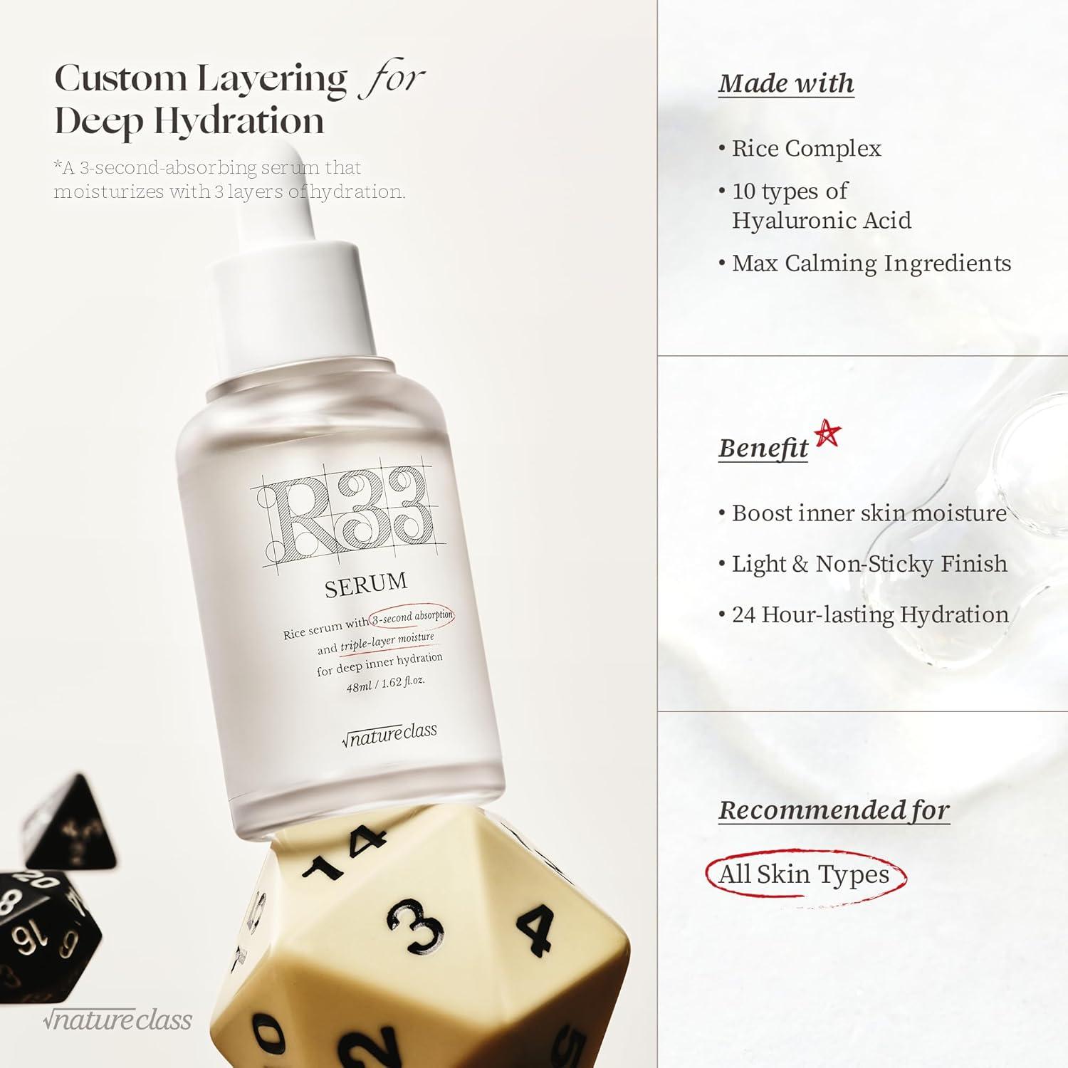 Suero Hidratante R33 BEAUMSMILE 50ml - Ácido Hialurónico