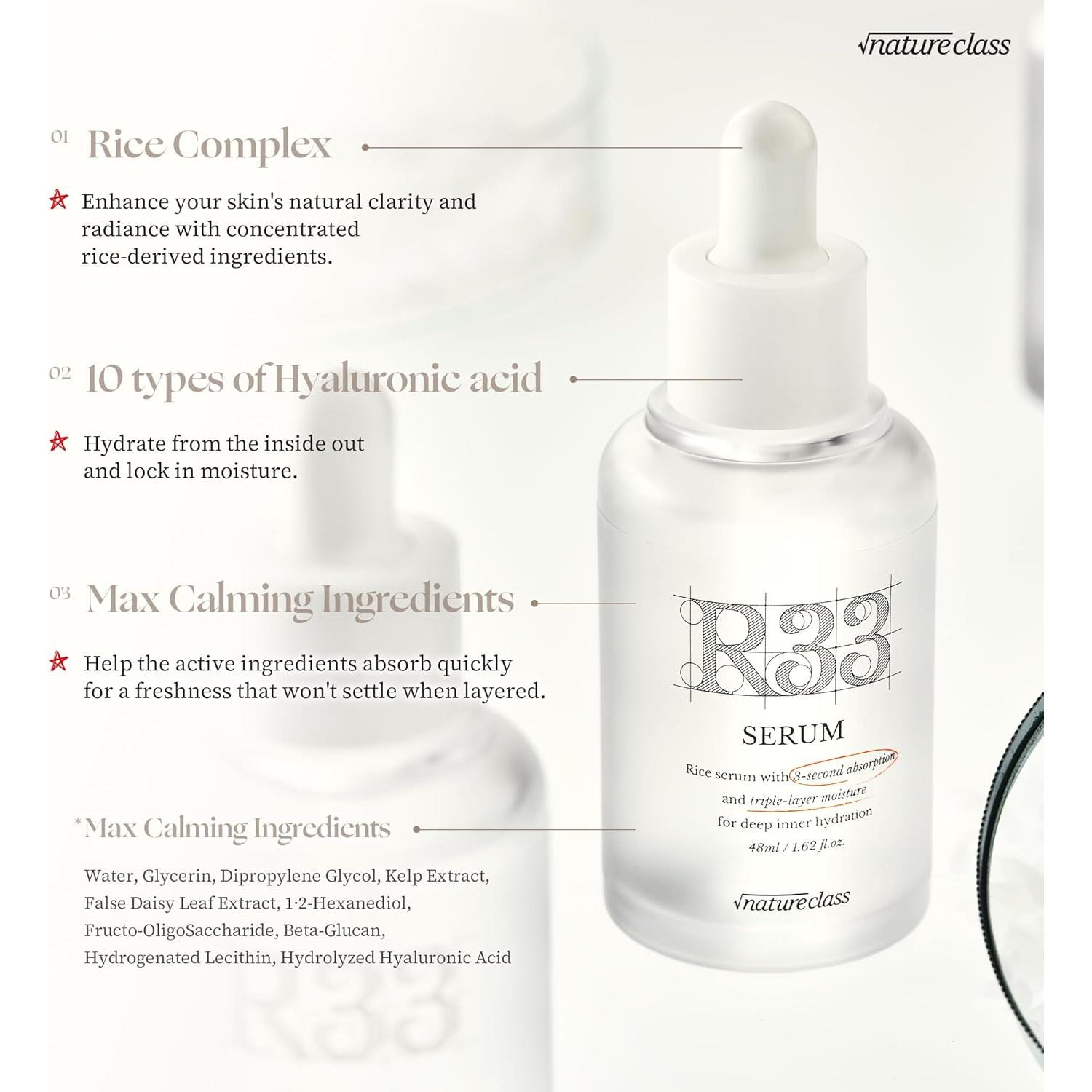 Suero Hidratante R33 BEAUMSMILE 50ml - Ácido Hialurónico