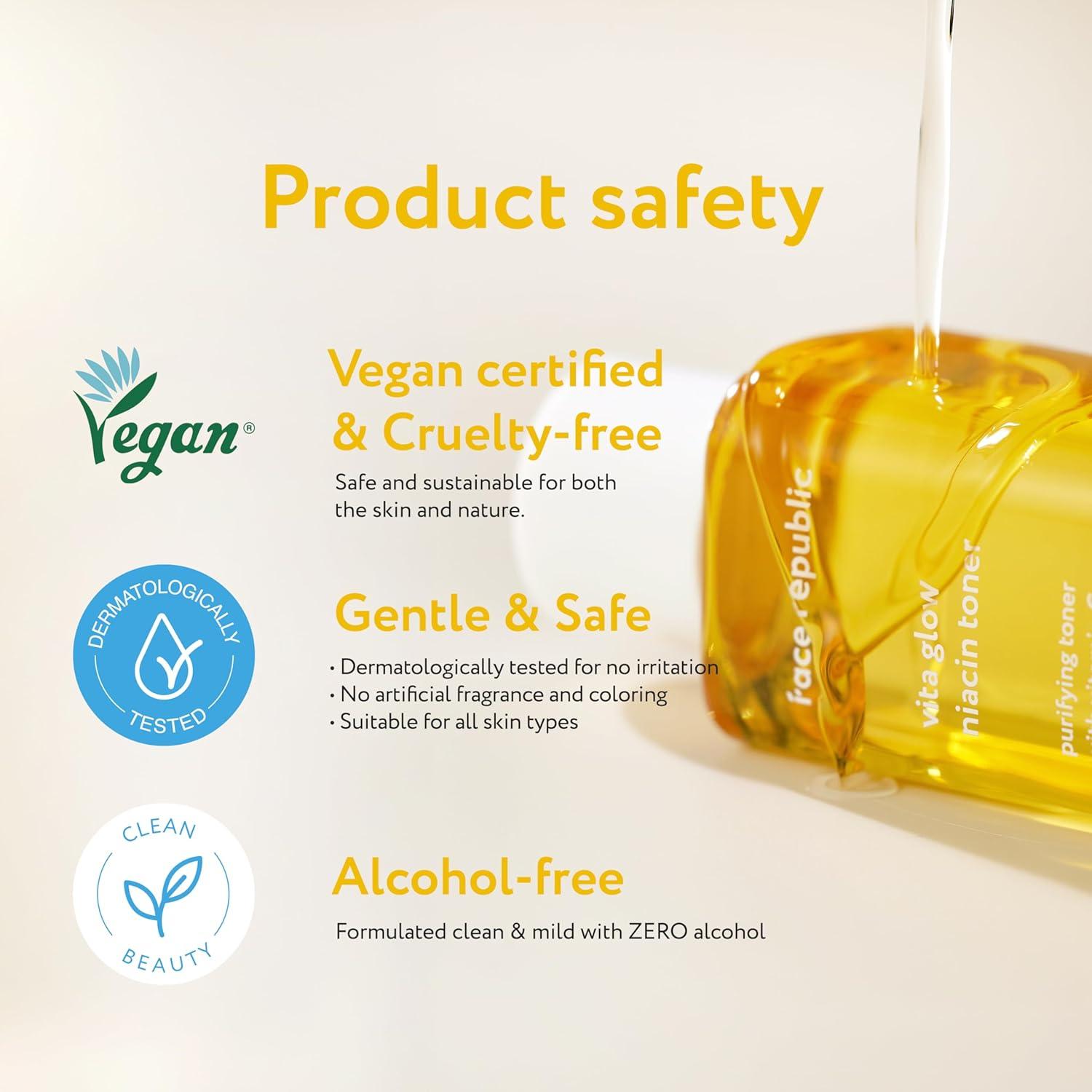 Tónico Iluminador Face Republic Vita Glow 160ml - Niacinamida